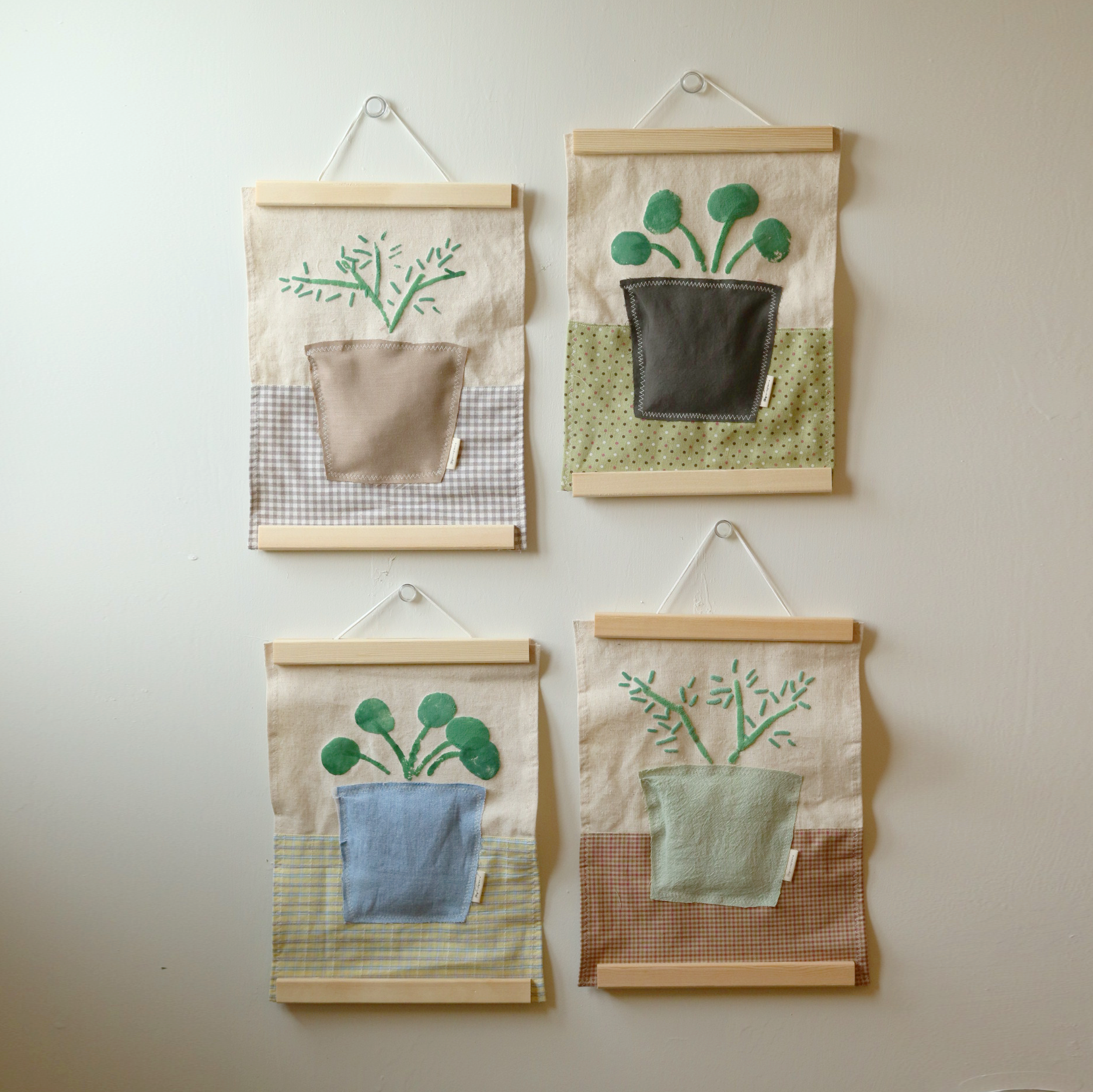 potted plant fabric poster | 화분 패브릭포스터 2nd drop 복제