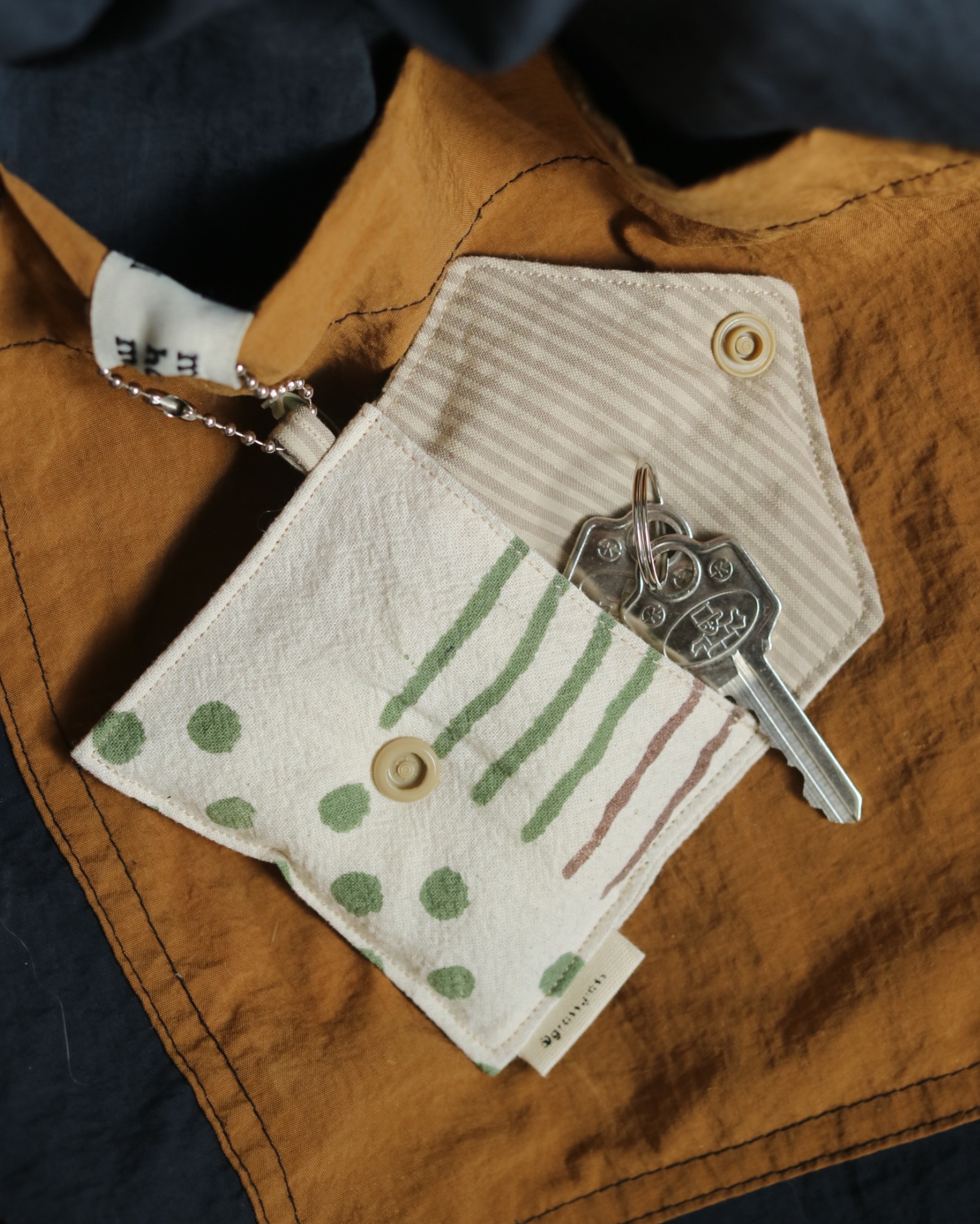 [10/3 10pm open] snail letter keycharm | 달팽이 편지 키링