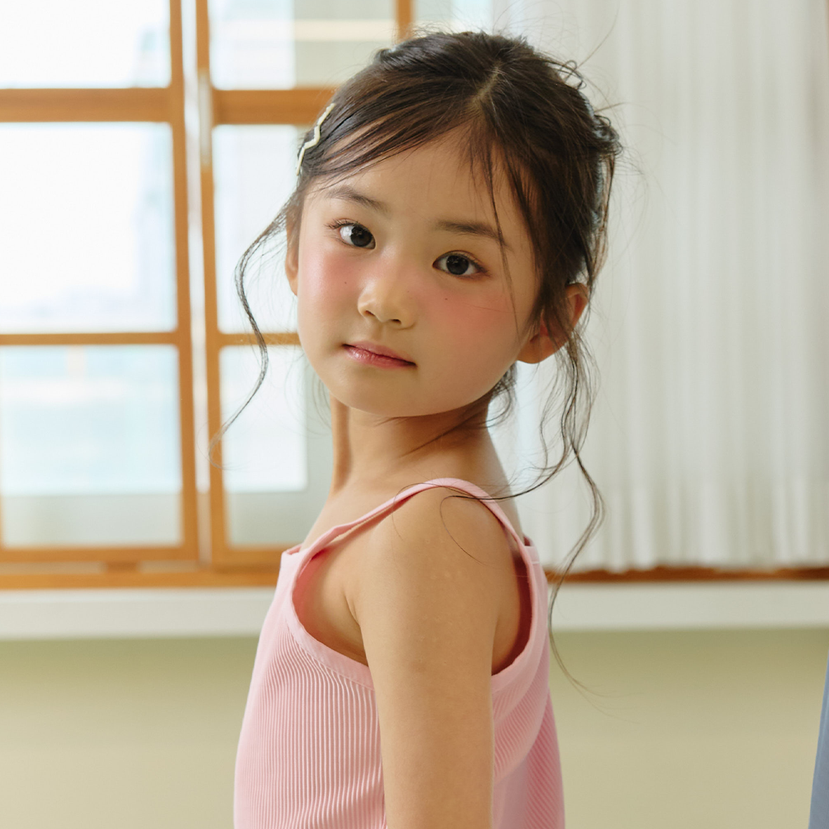 [6월 22일 배송 예정] DODO BASIC Summer Sugar Breeze Pleats Shirt (Baby Pink)