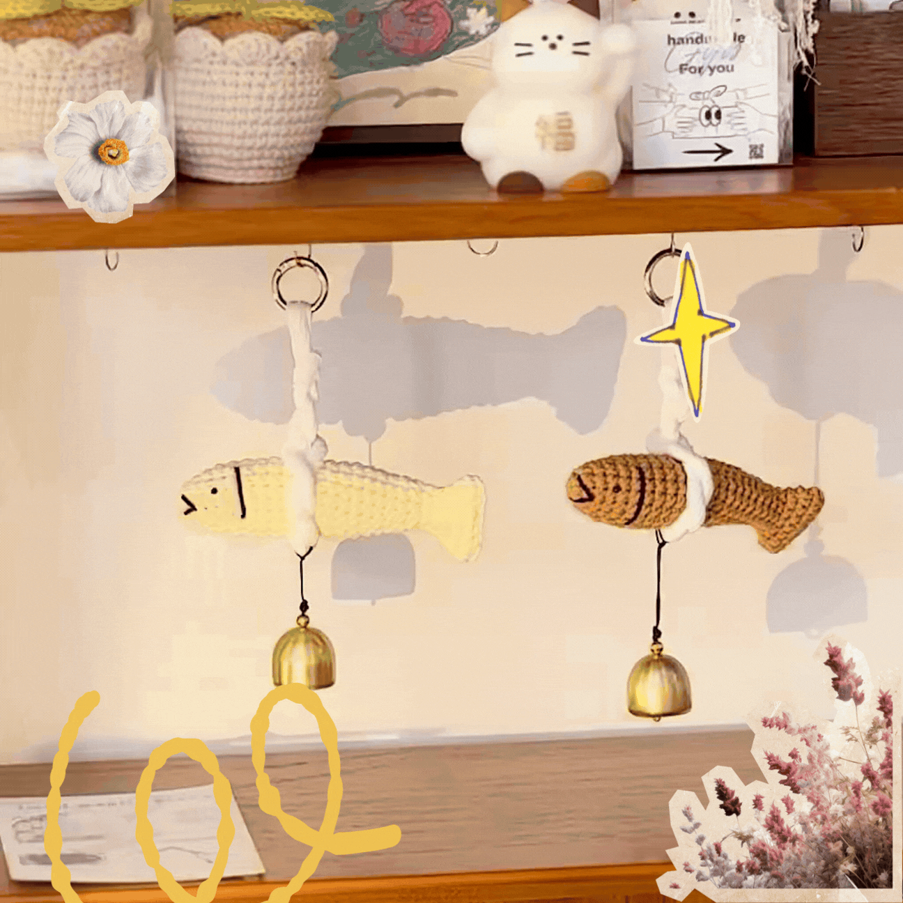 명태 도어벨 3종