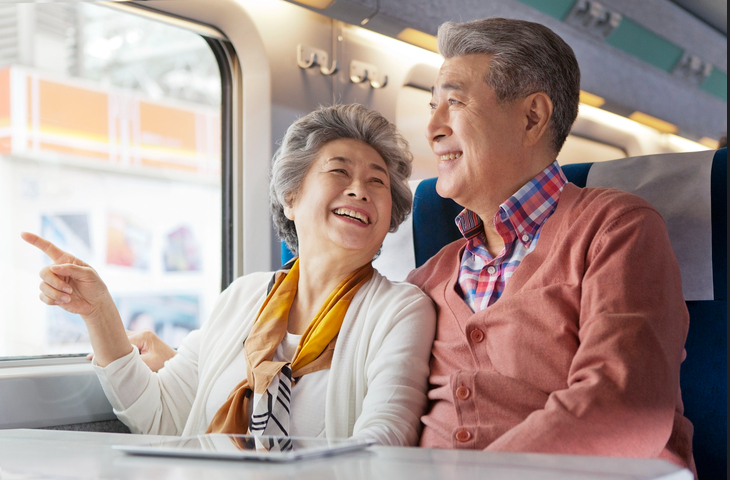 노인을 위한 지원제도중 교통비 지원도 있습니다.