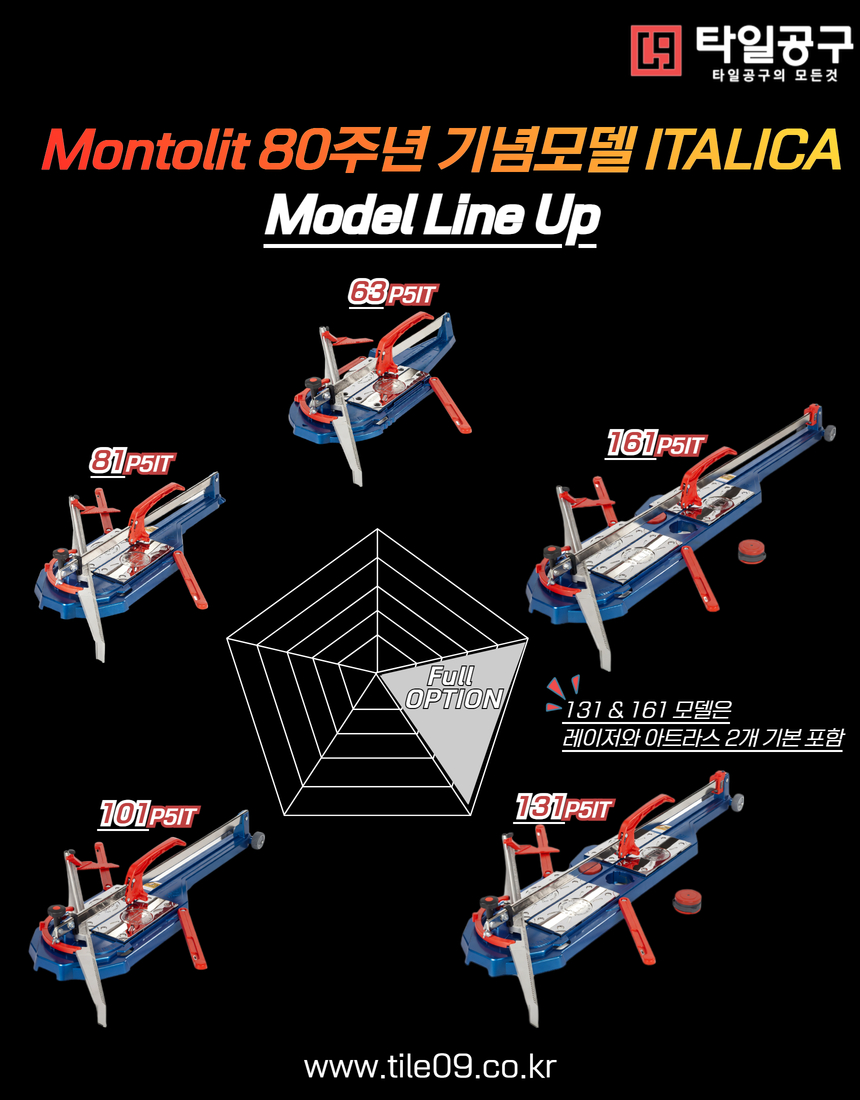 [Montolit] 이탈리카 80주년 모델 63cm