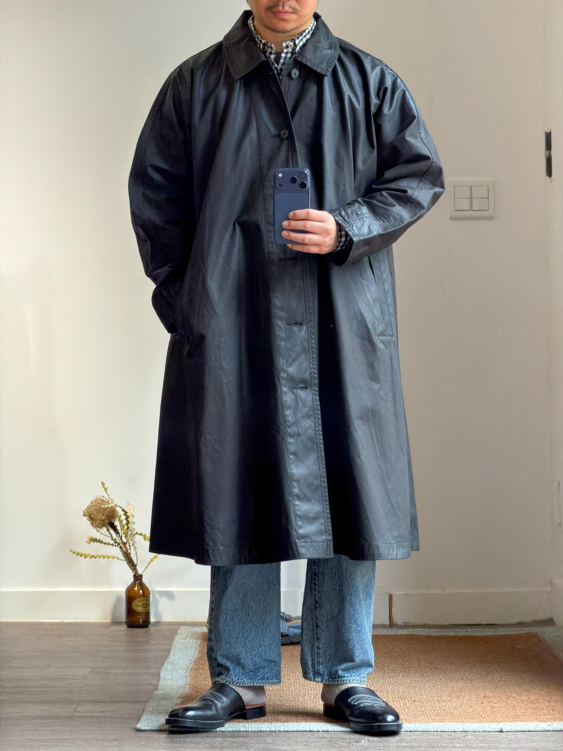 Porter Classic [포터 클래식] - Cincinnati Swing Coat - Black