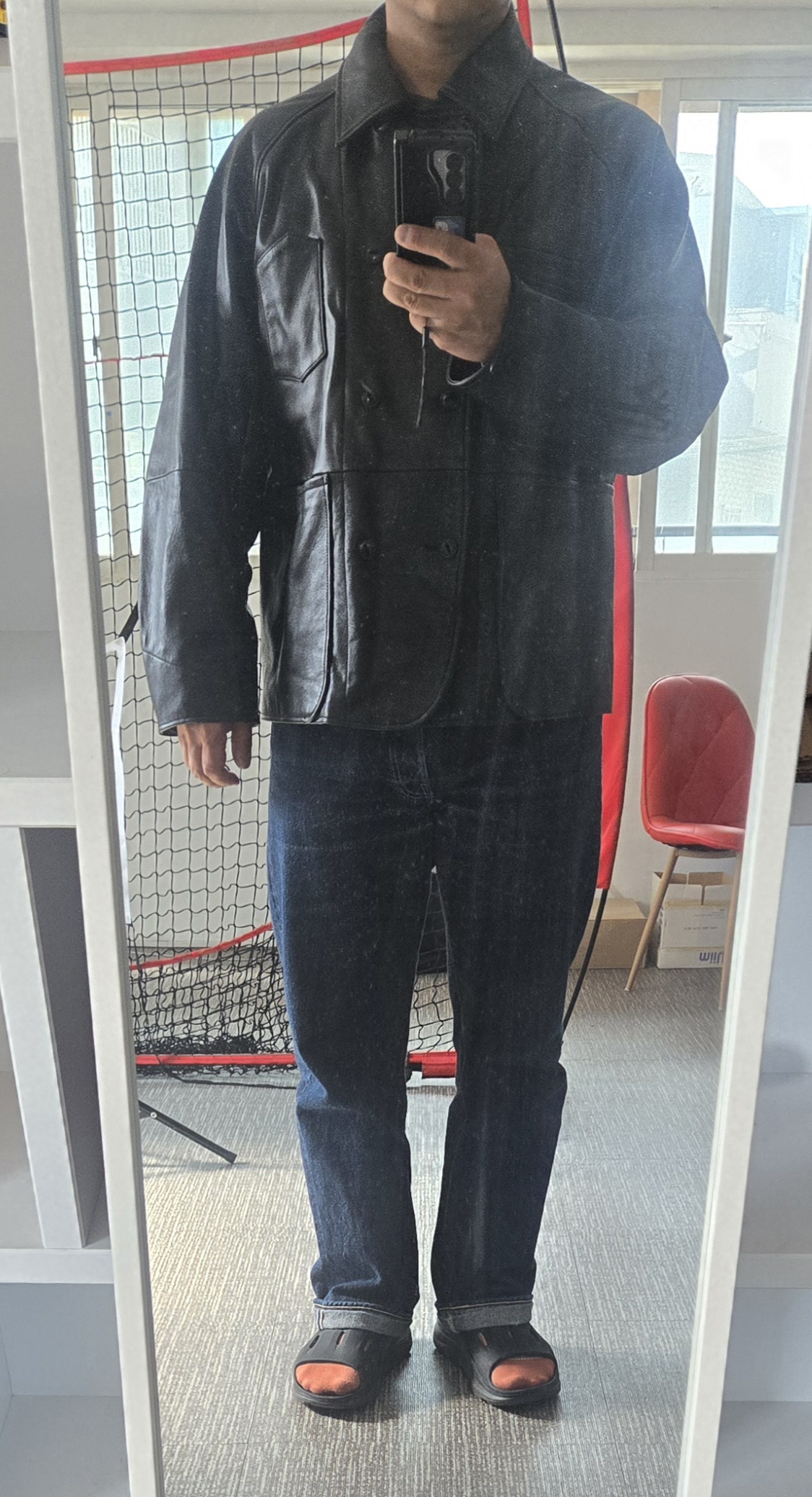 CCU [씨씨유] - Coverall (Cow Skin) - Black : W2KEND SHOP(위켄드샵)