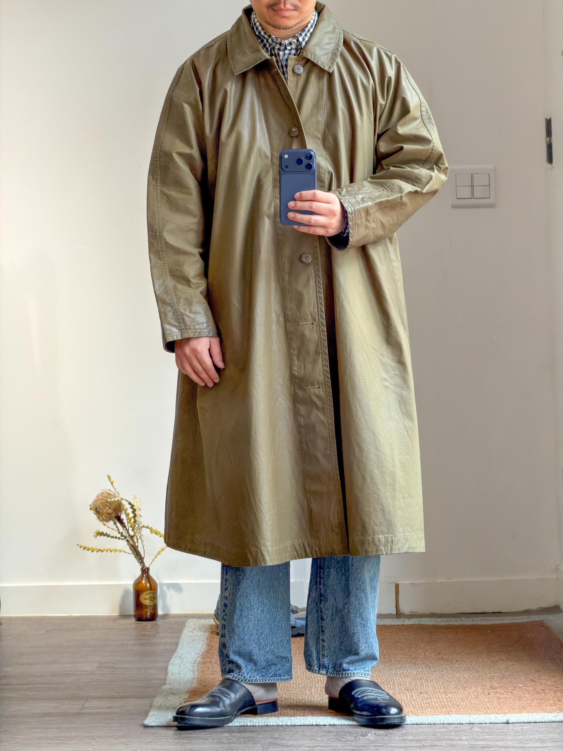 Porter Classic [포터 클래식] - Cincinnati Swing Coat - Khaki
