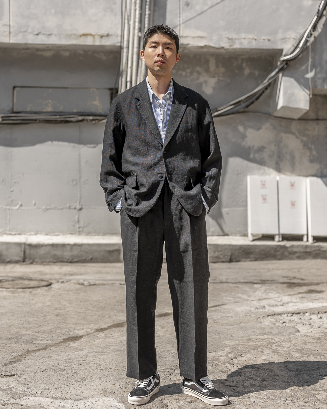 nest Robe CONFECT [네스트로브 컨팩트] - Linen Canvas jacket