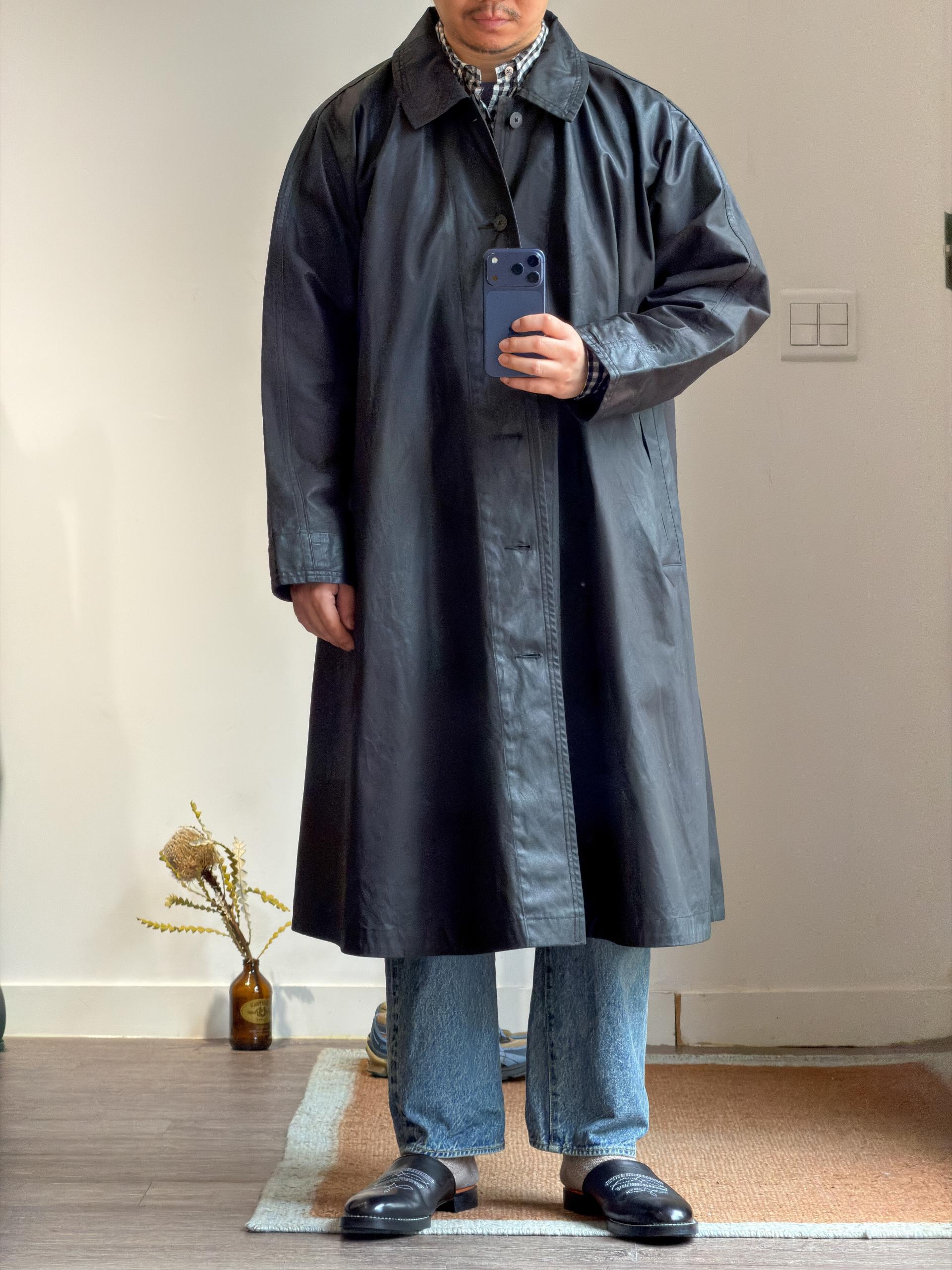 Porter Classic [포터 클래식] - Cincinnati Swing Coat - Black