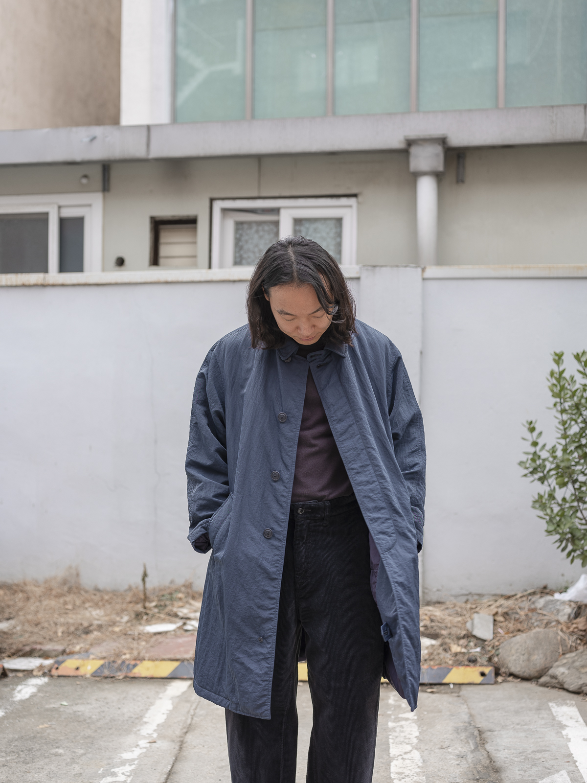 Porter Classic PEELED CLOTH MILITARYCOAT アウトレット メンズ