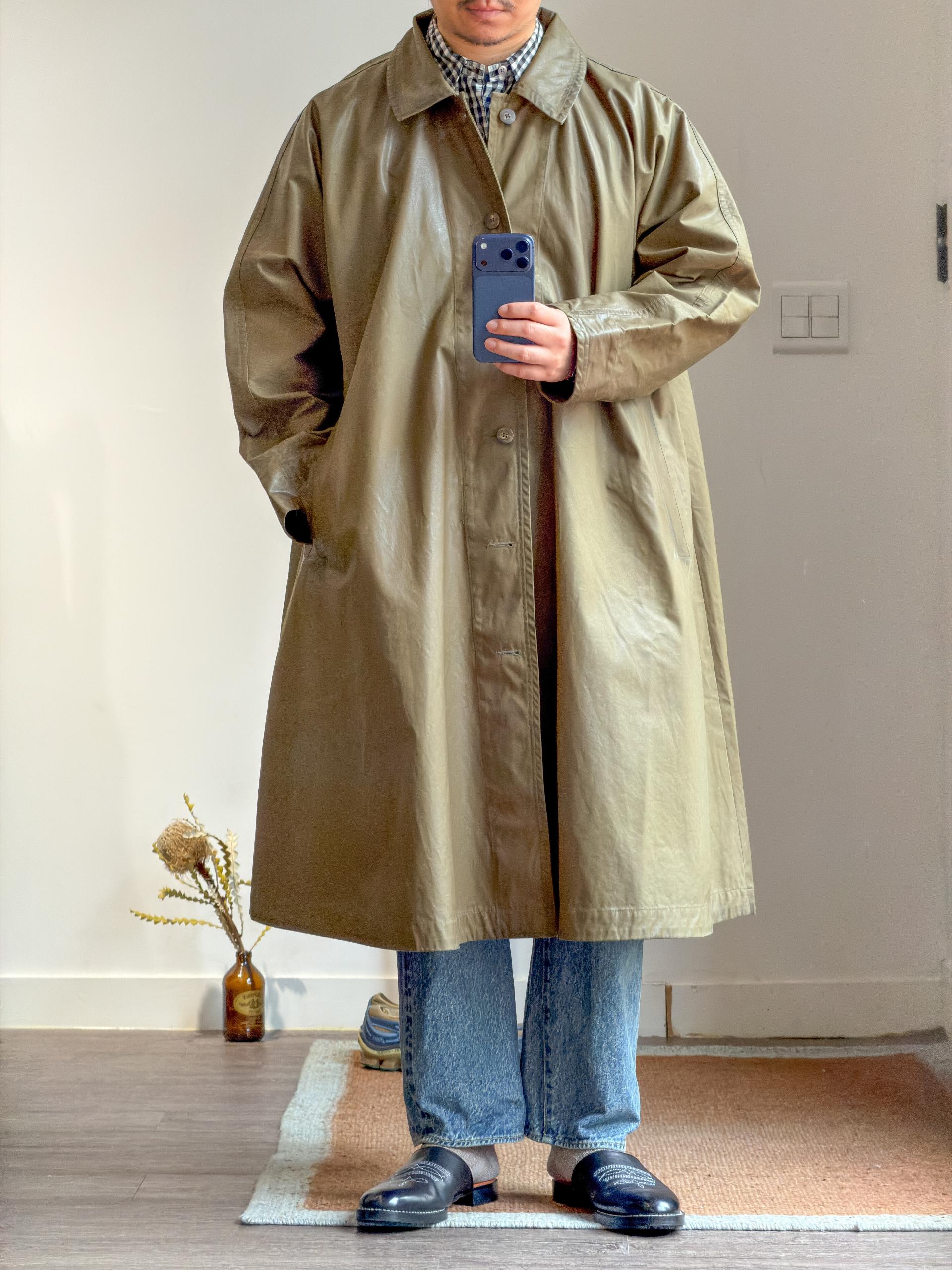 Porter Classic [포터 클래식] - Cincinnati Swing Coat - Khaki