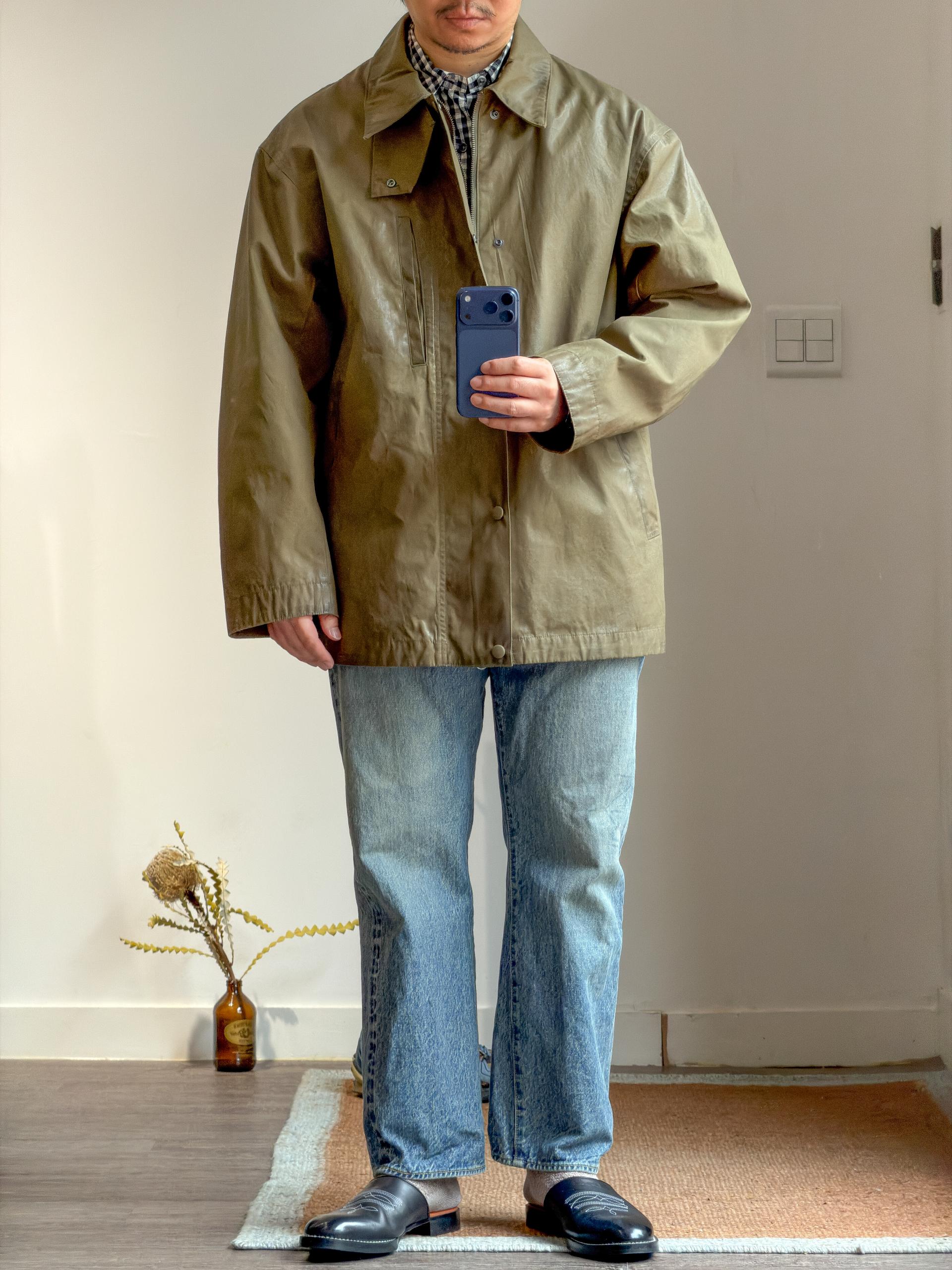 Porter Classic [포터 클래식] - Cincinnati Zip Jacket - Khaki