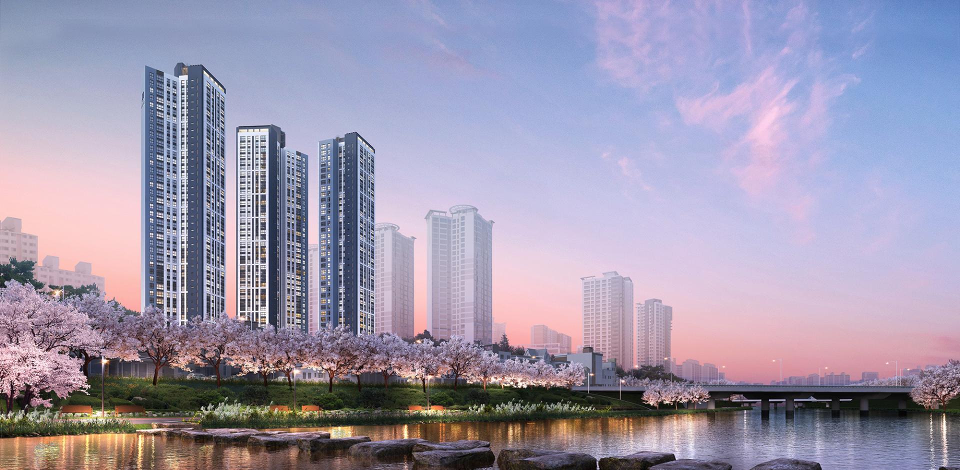 동래반도유보라 투시도