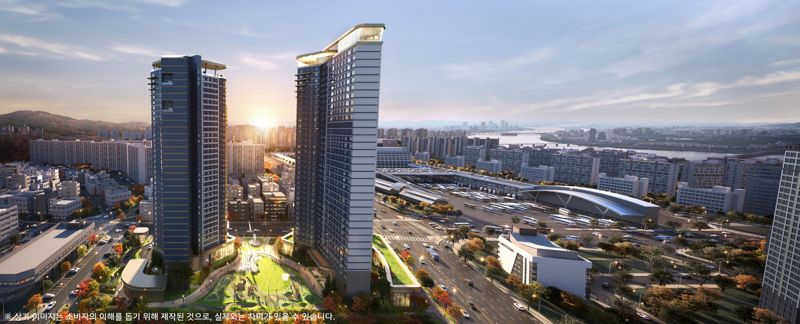 래미안 패러피크 반포(삼호가든5차) 투시도