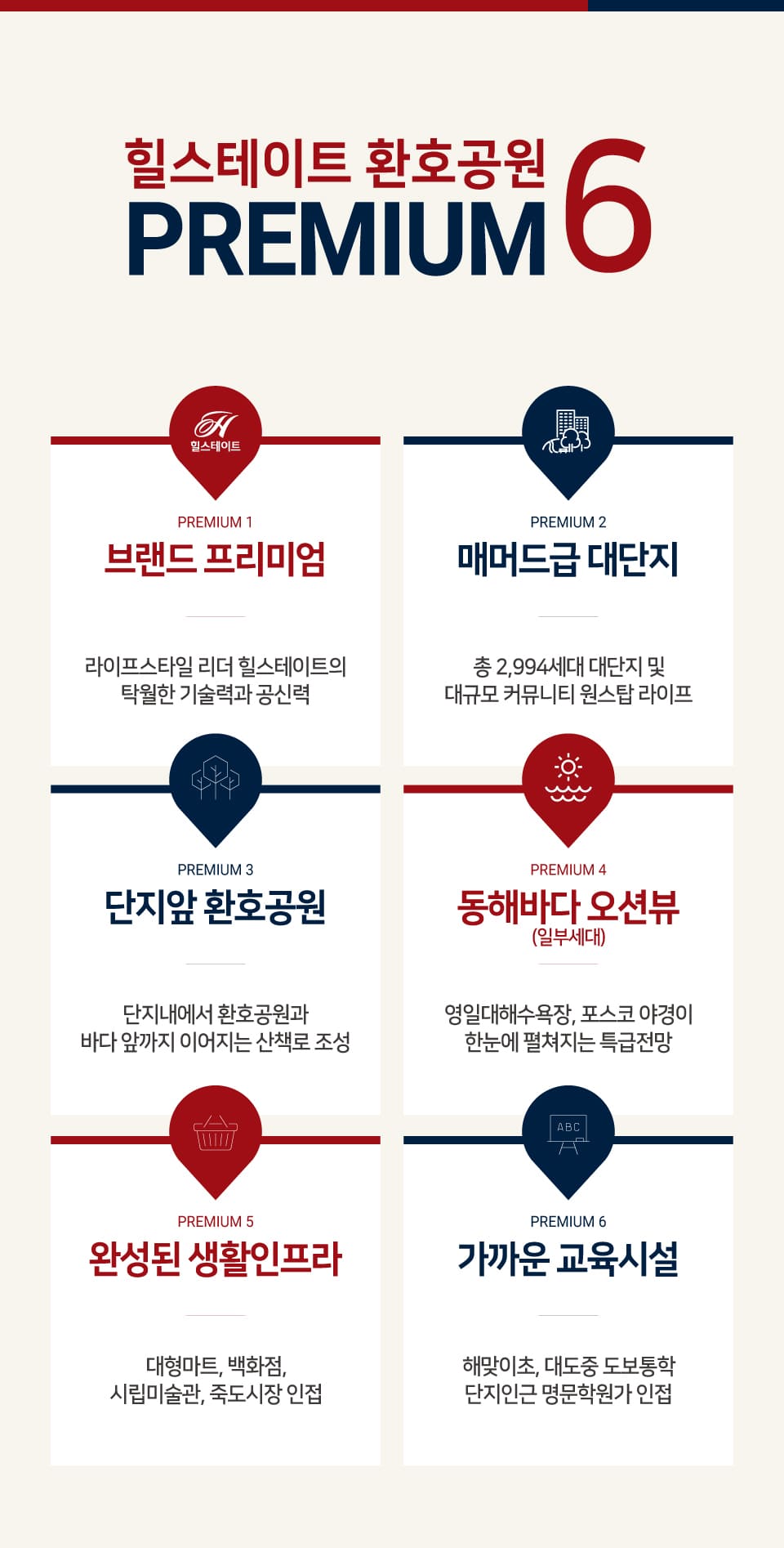 포항 힐스테이트 환호공원 프리미엄