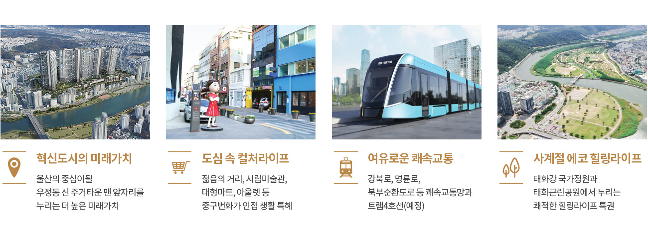 울산 우정 에피트 입지환경2