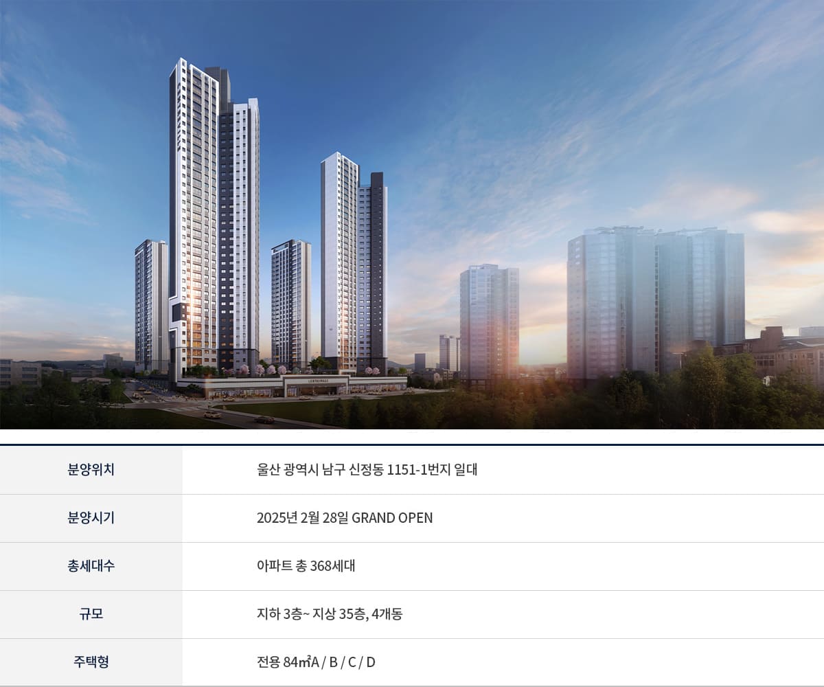 문수로센트레빌에듀리체 사업개요