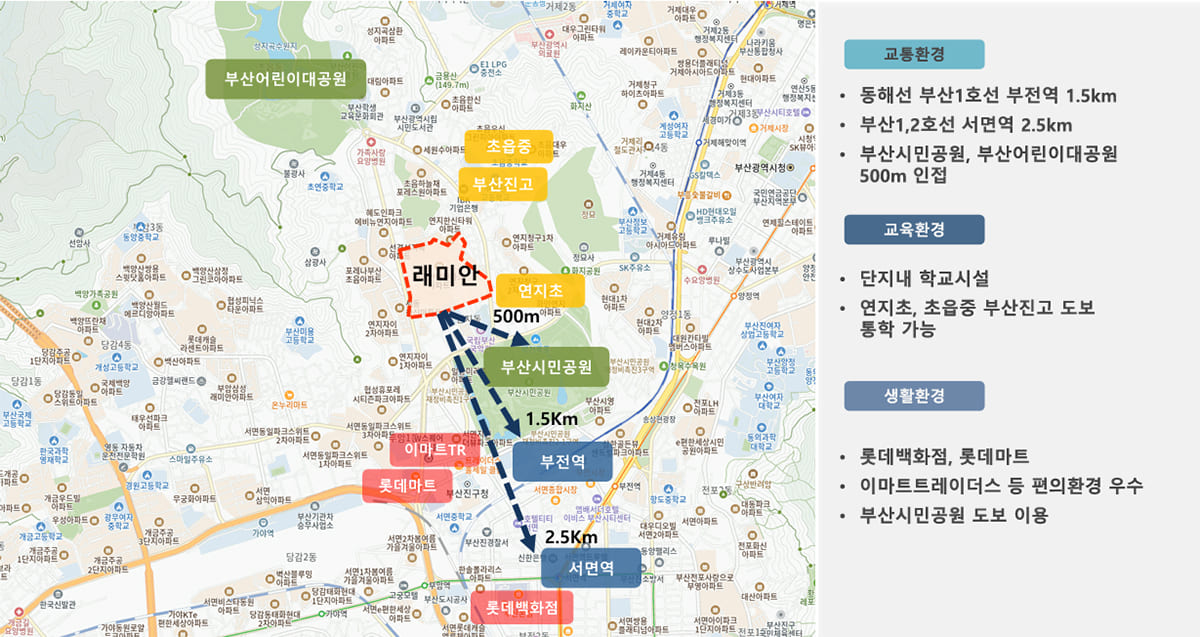 연재 래미안 어반파크 입지환경2