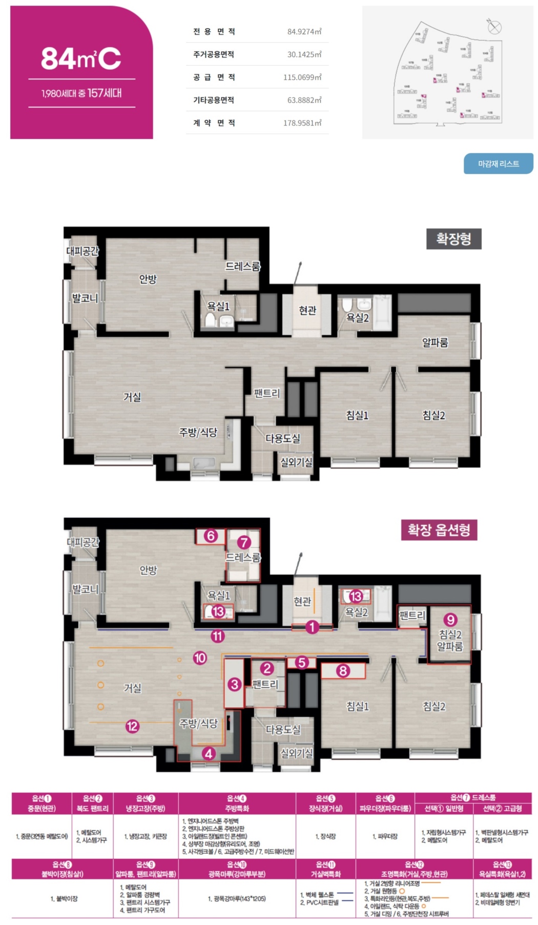 평택 브레인시티 중흥S클래스 평면5