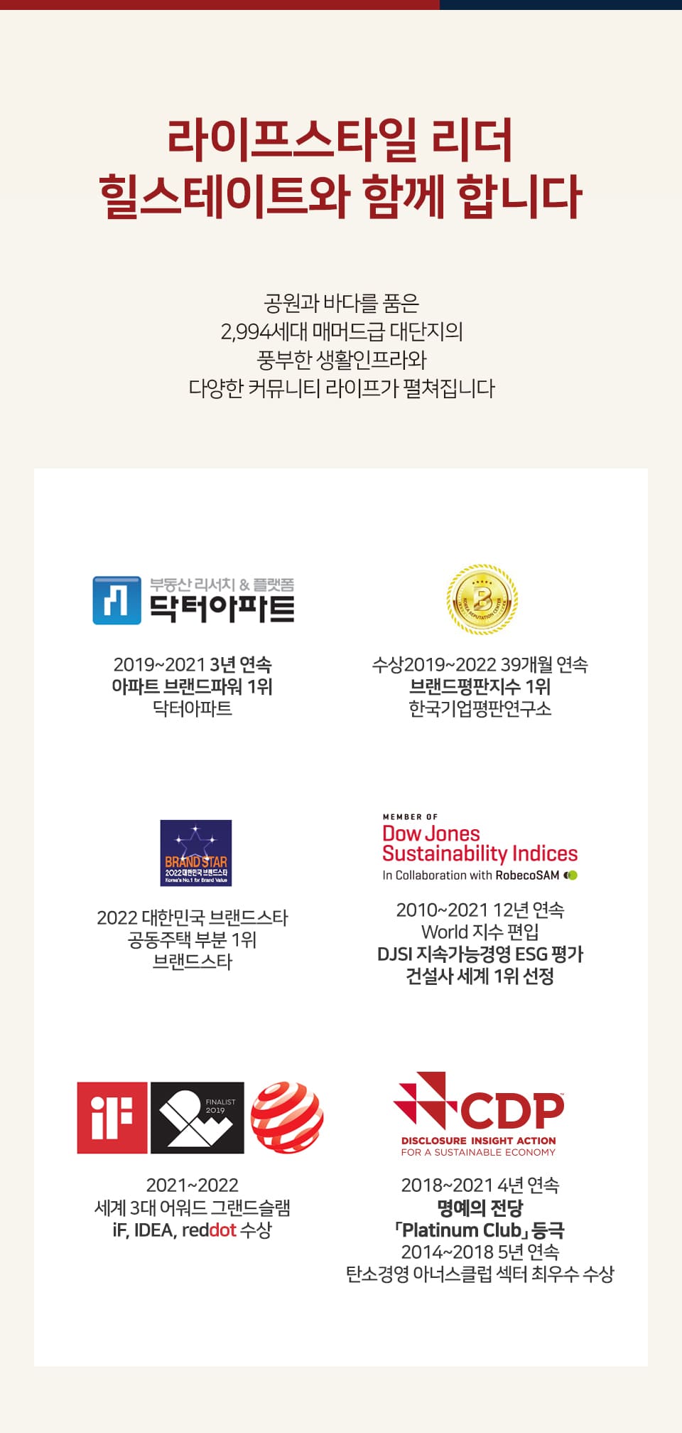 포항 힐스테이트 환호공원 브랜드소개