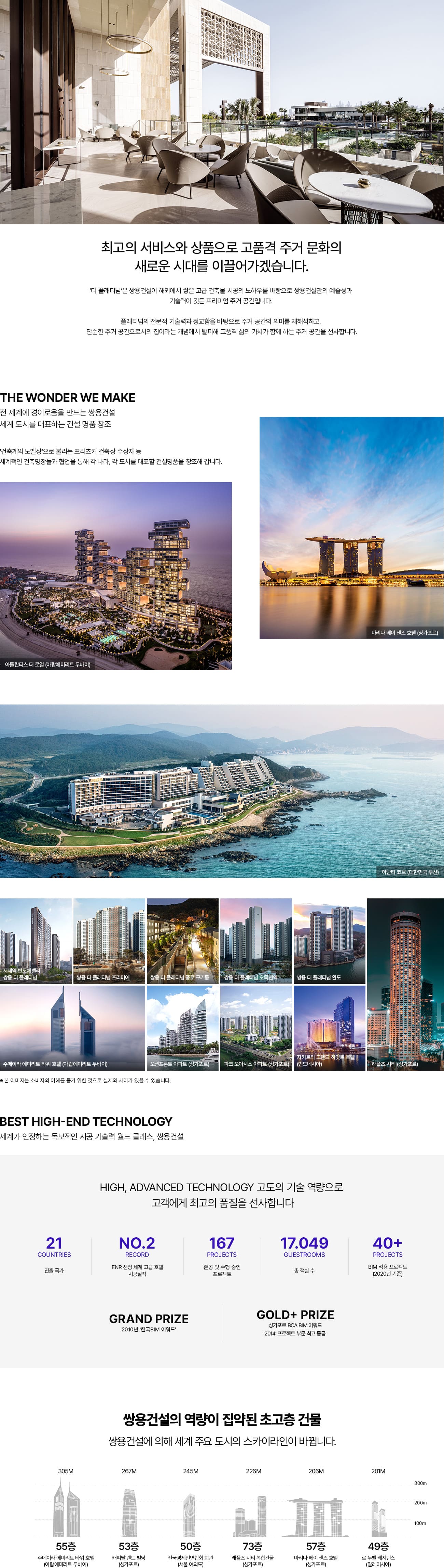 쌍용건설 브랜드소개