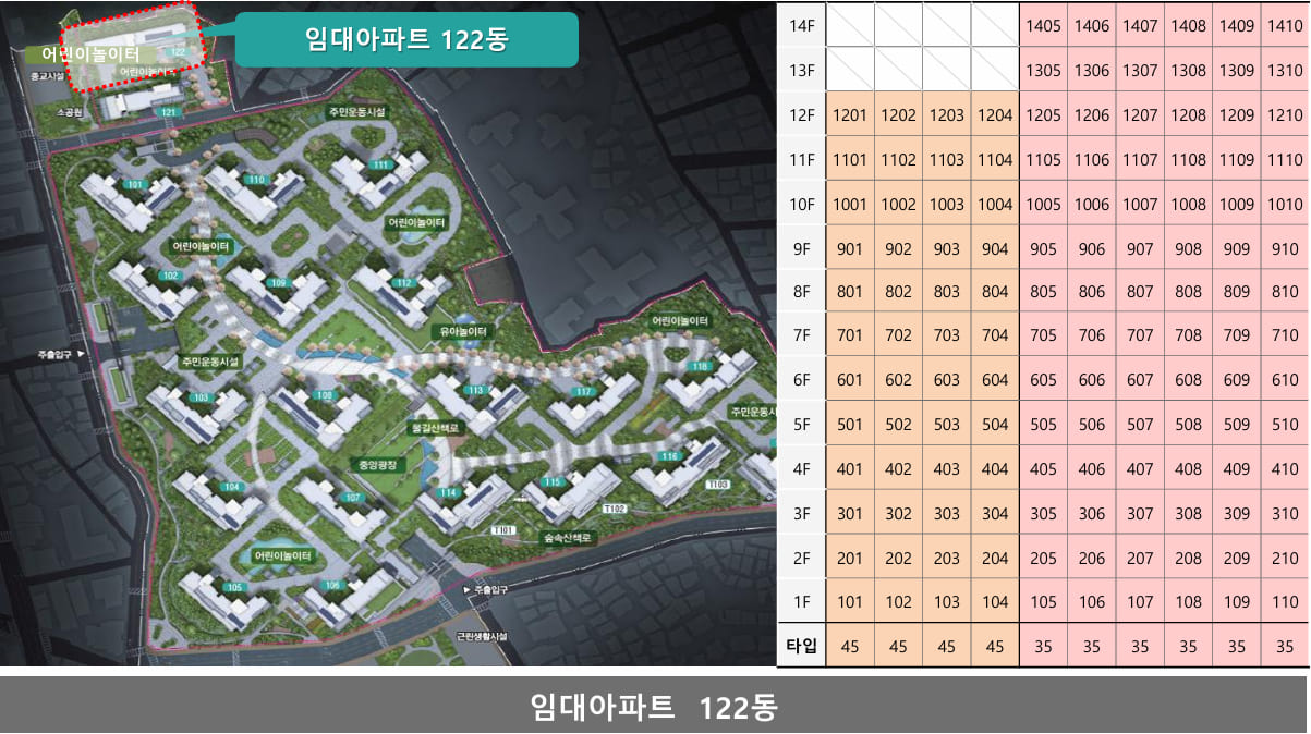 연재 래미안 어반파크 단지배치도