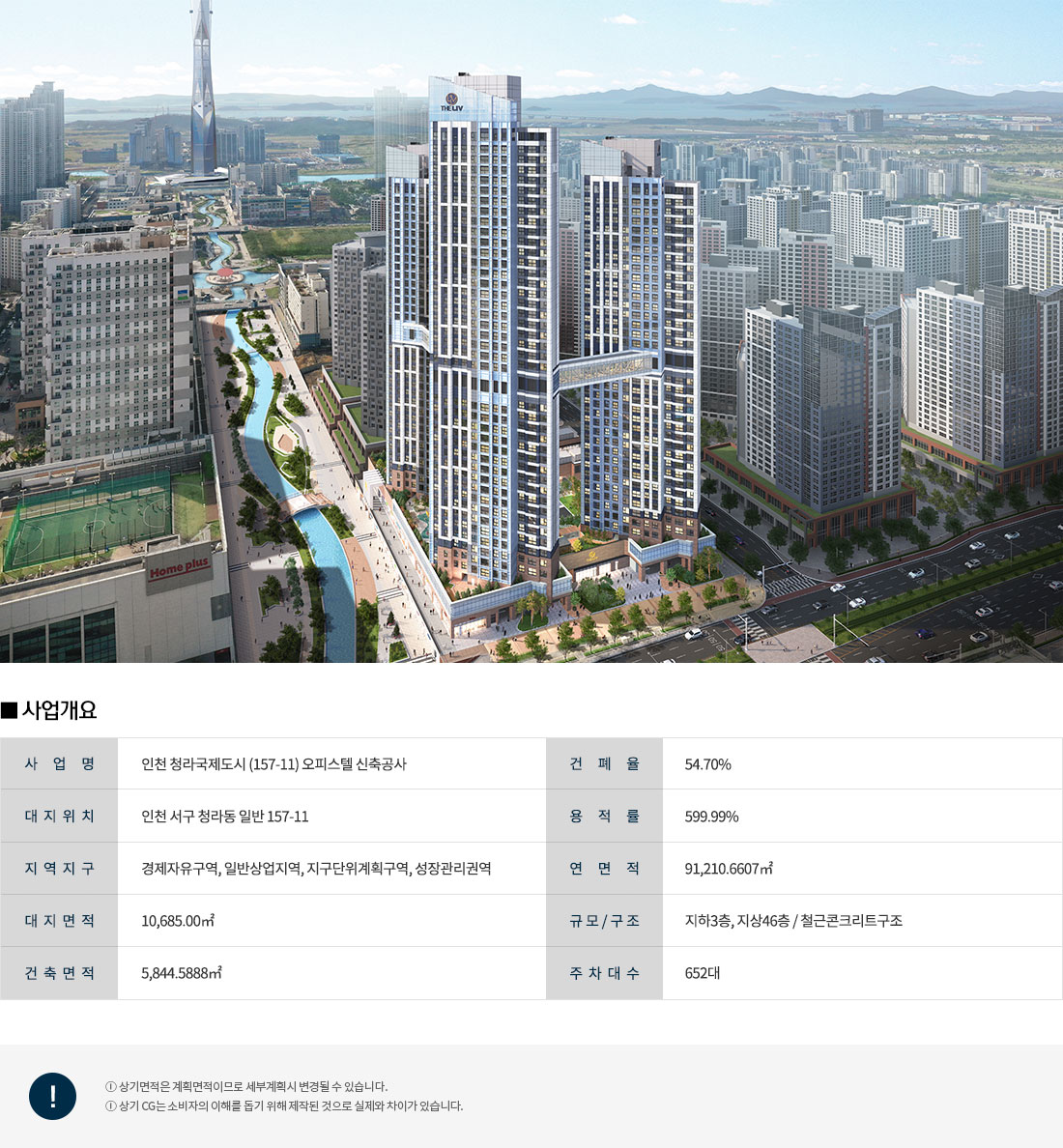 청라더리브티아모까사 사업개요