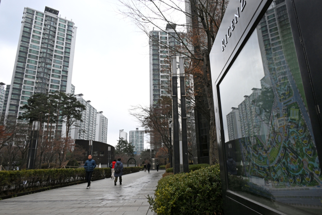 서울 송파구 한 아파트의 모습