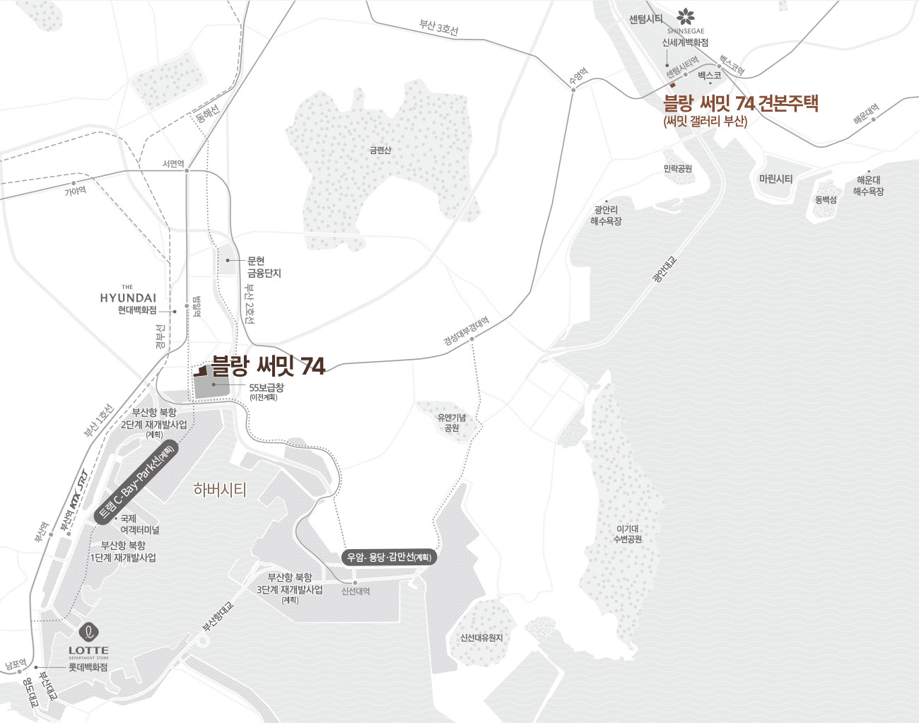 블랑써밋74 입지안내1