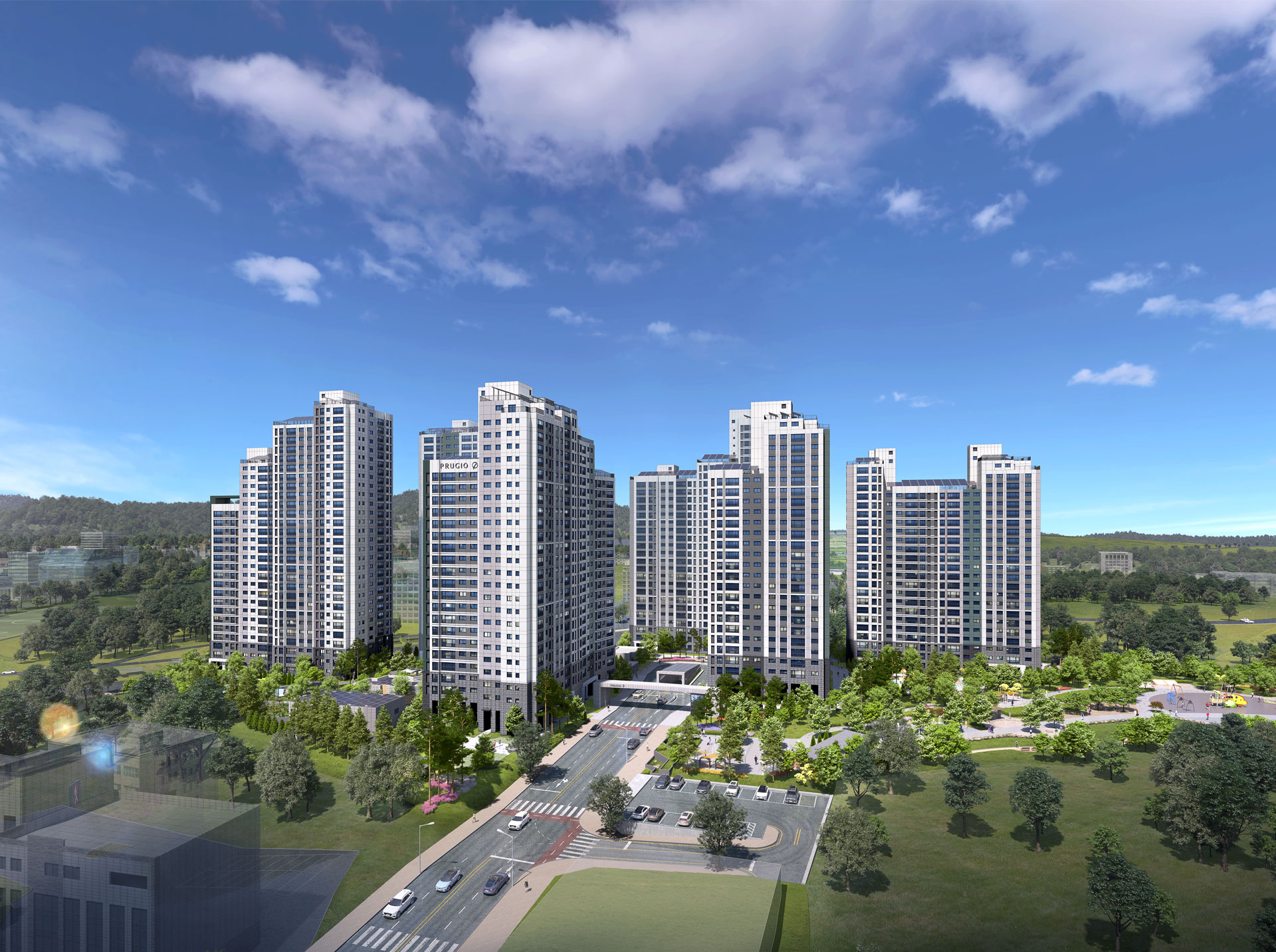 용인푸르지오원클러스터파크