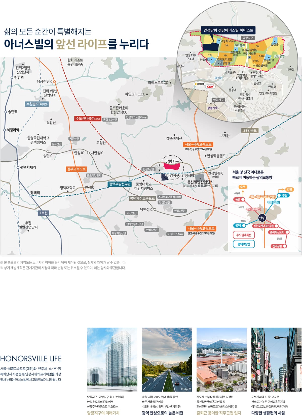 안성경남아너스빌 입지환경