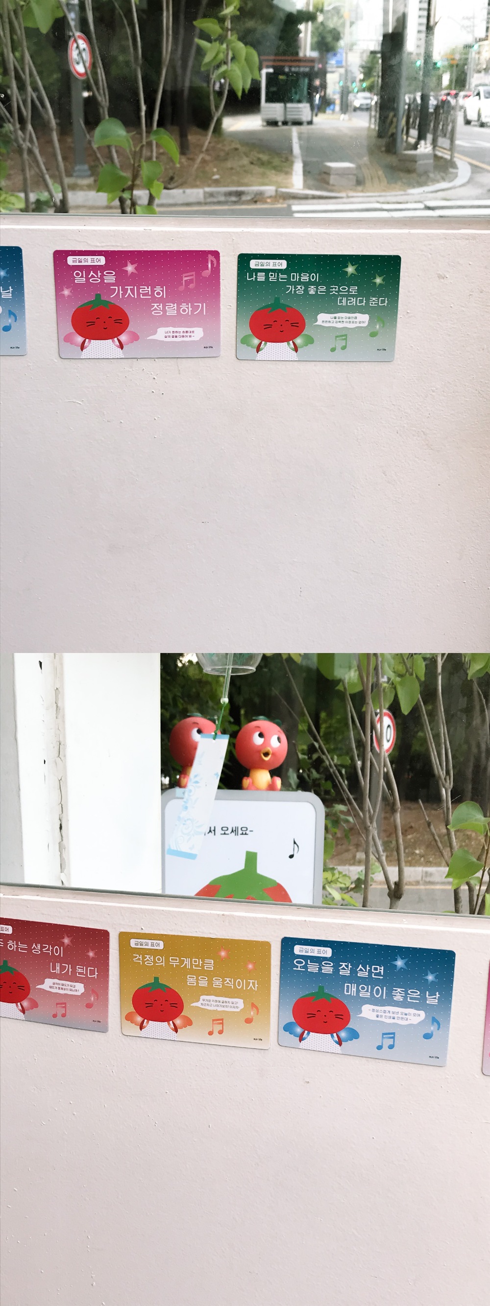 [자석] 금일의 표어 (토마토 요정)