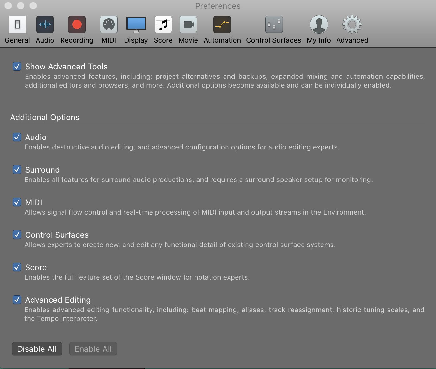 Logic Pro X 설치 및 설정 제이지실용음악학원