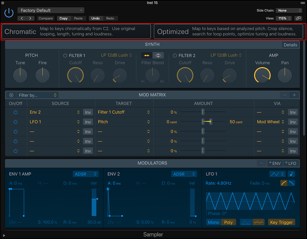 Logic Pro X 10.5 Update Release 2편 - Sampler : 제이지실용음악학원