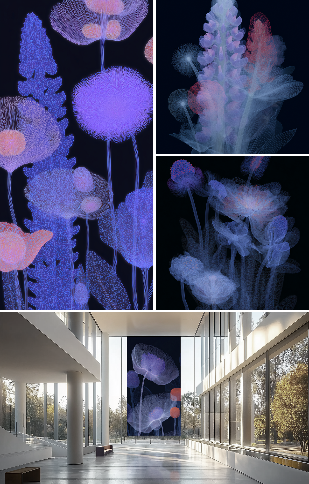 DIGITAL SUBLIME FROZEN BLOOM VI