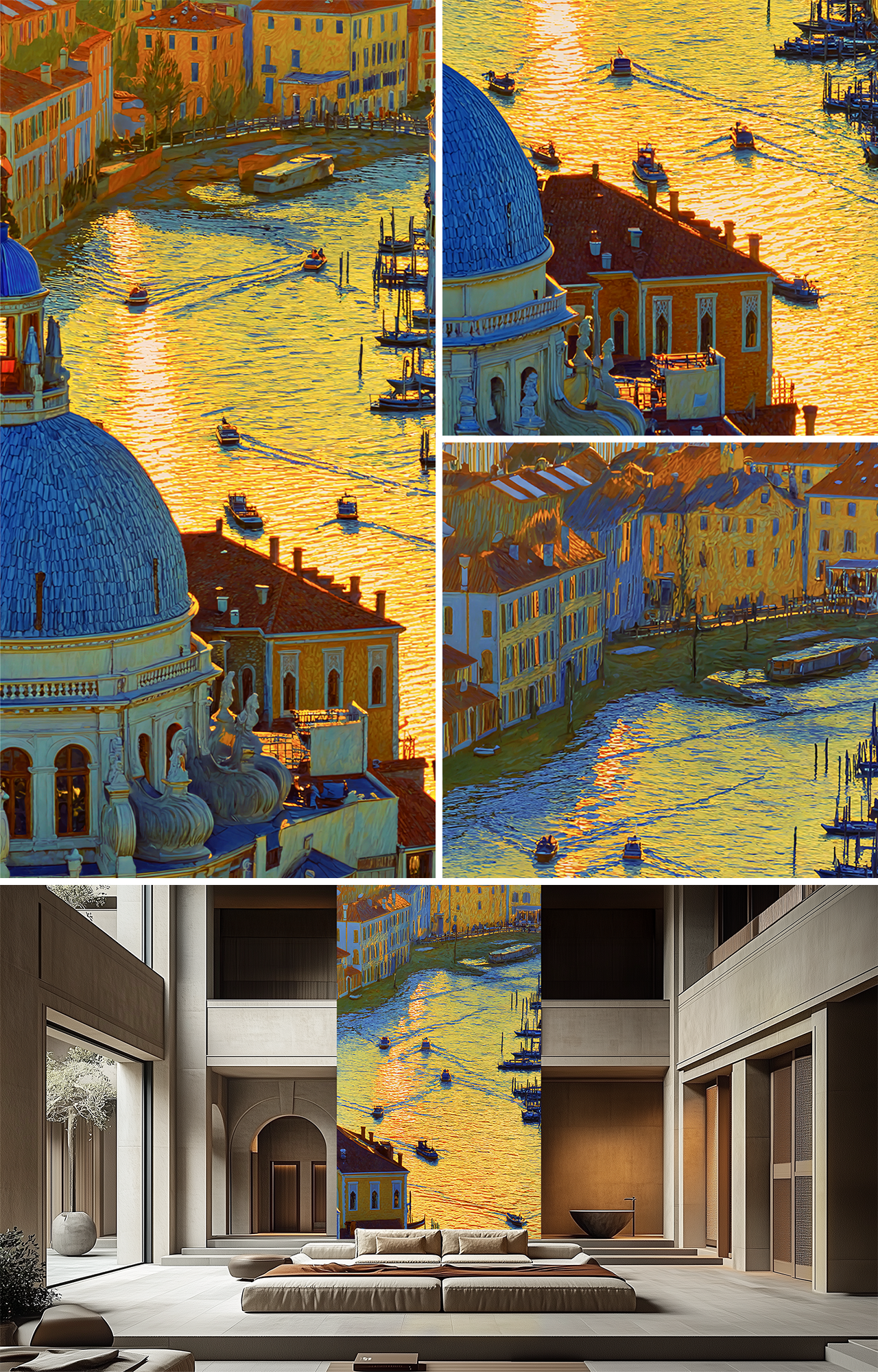 VENICE_GOLDEN REFLECTION
