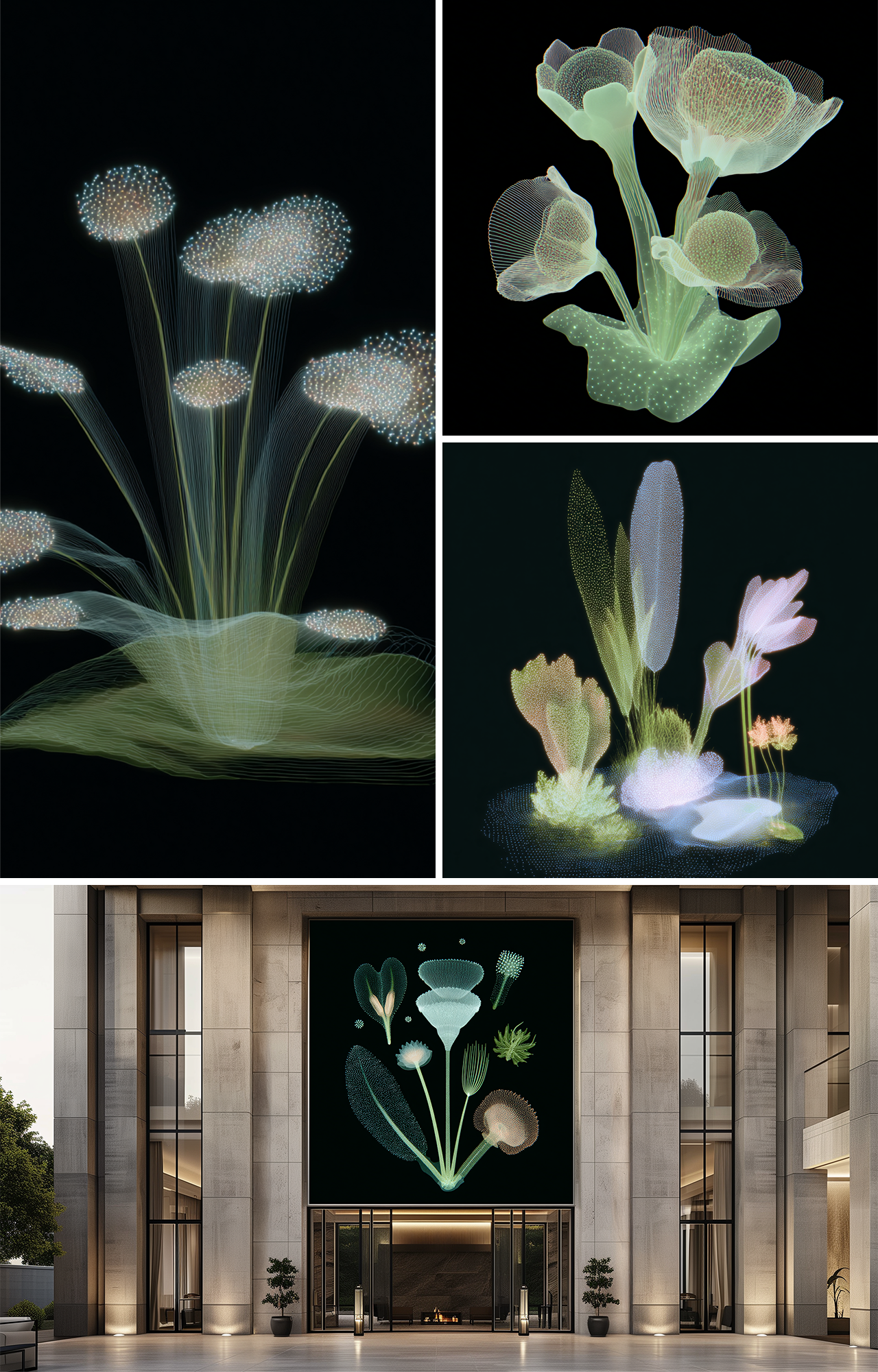 DIGITAL SUBLIME FLORA I
