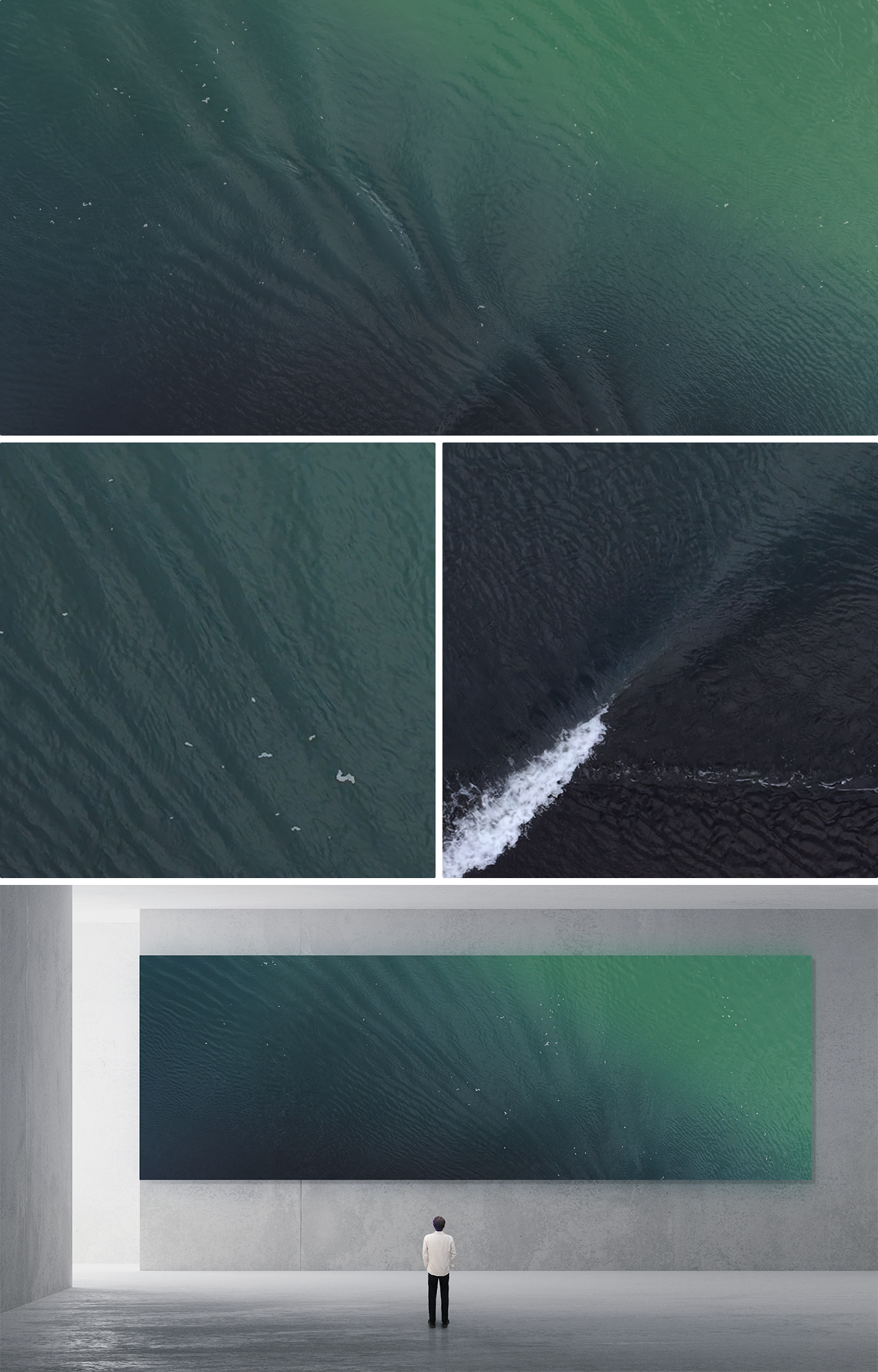 QUIET OCEAN RIPPLES #1