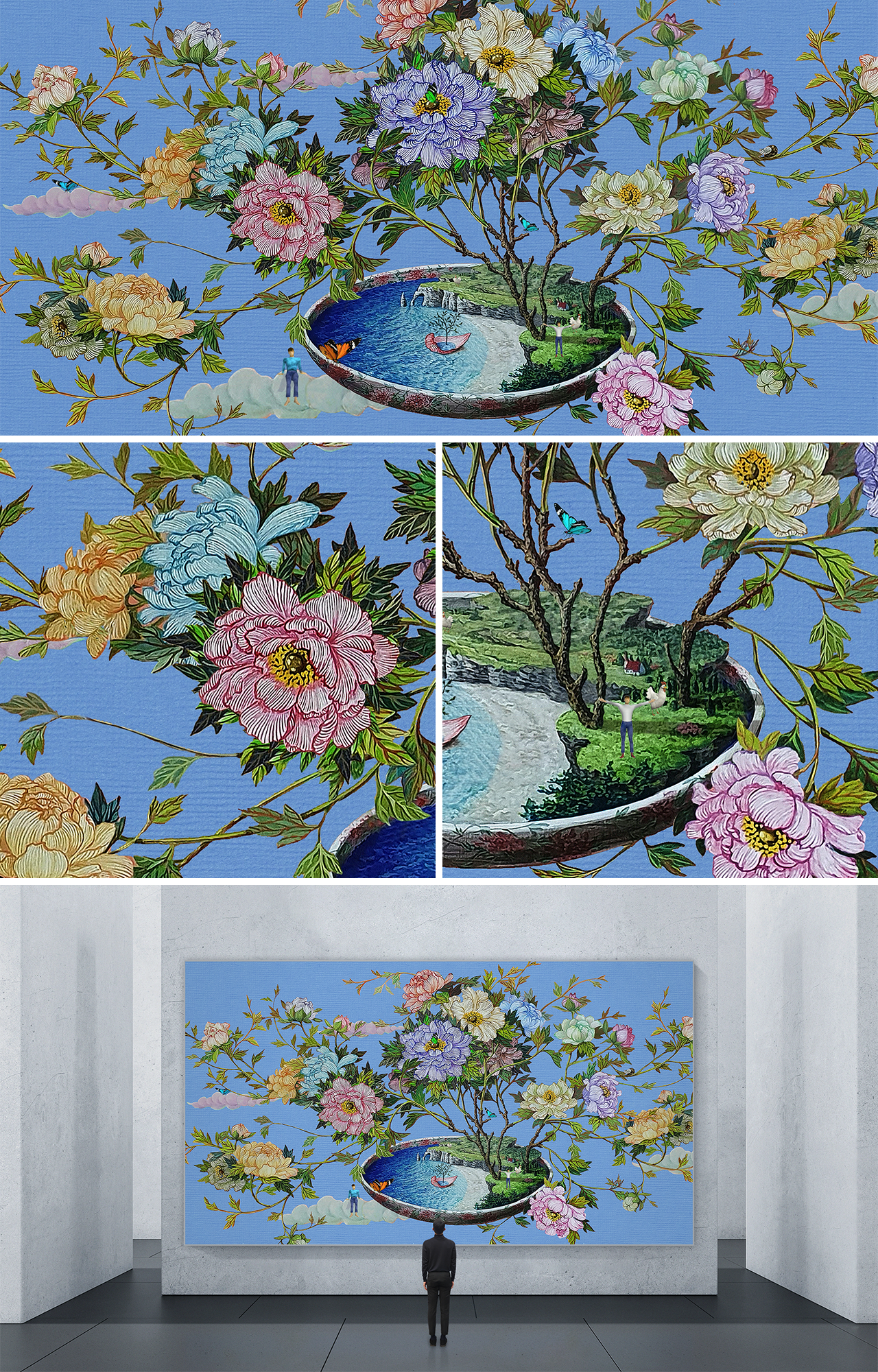 BLOOMING INTO FLOWERS AGAIN