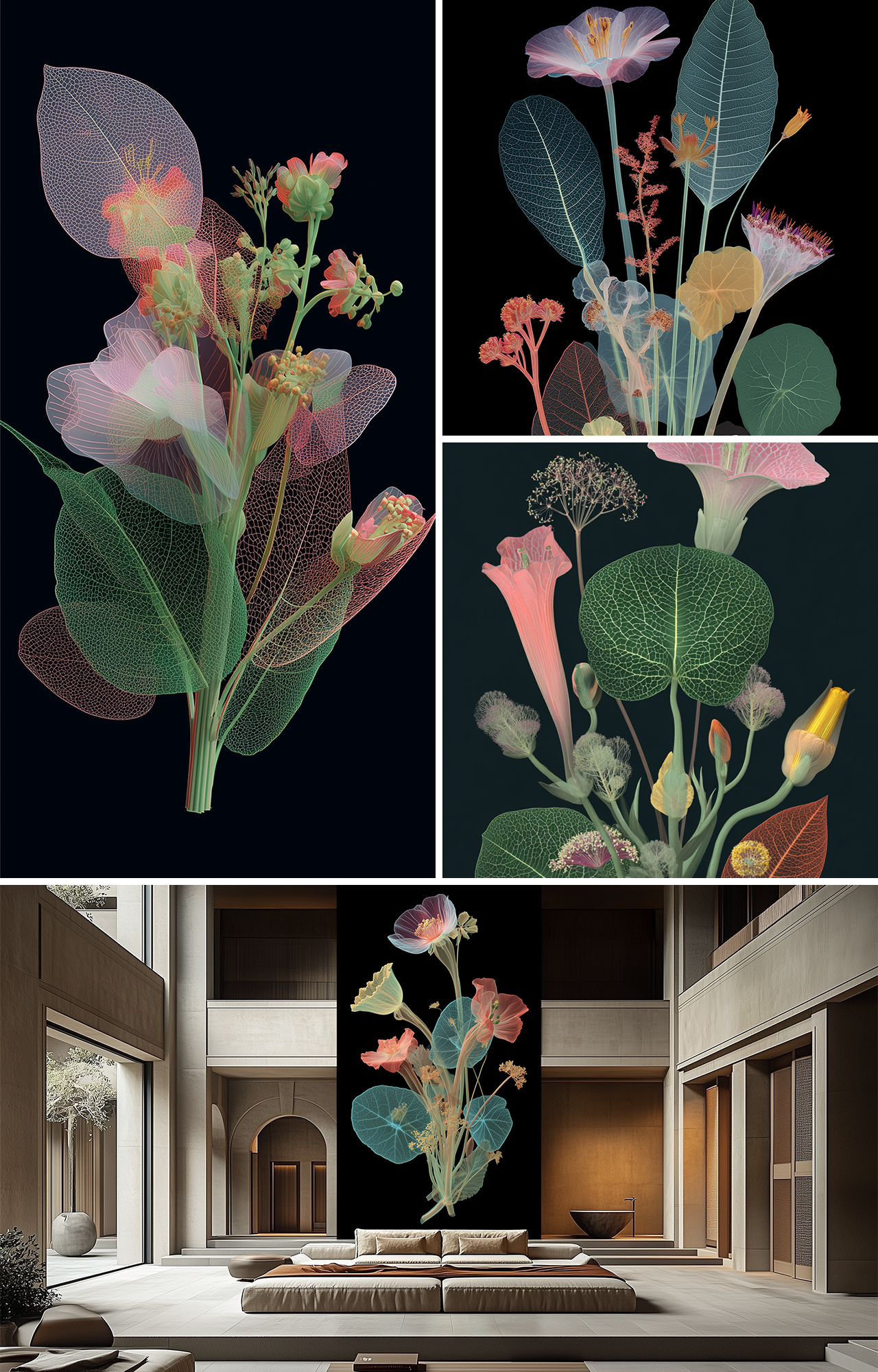 DIGITAL SUBLIME FLORA XIV