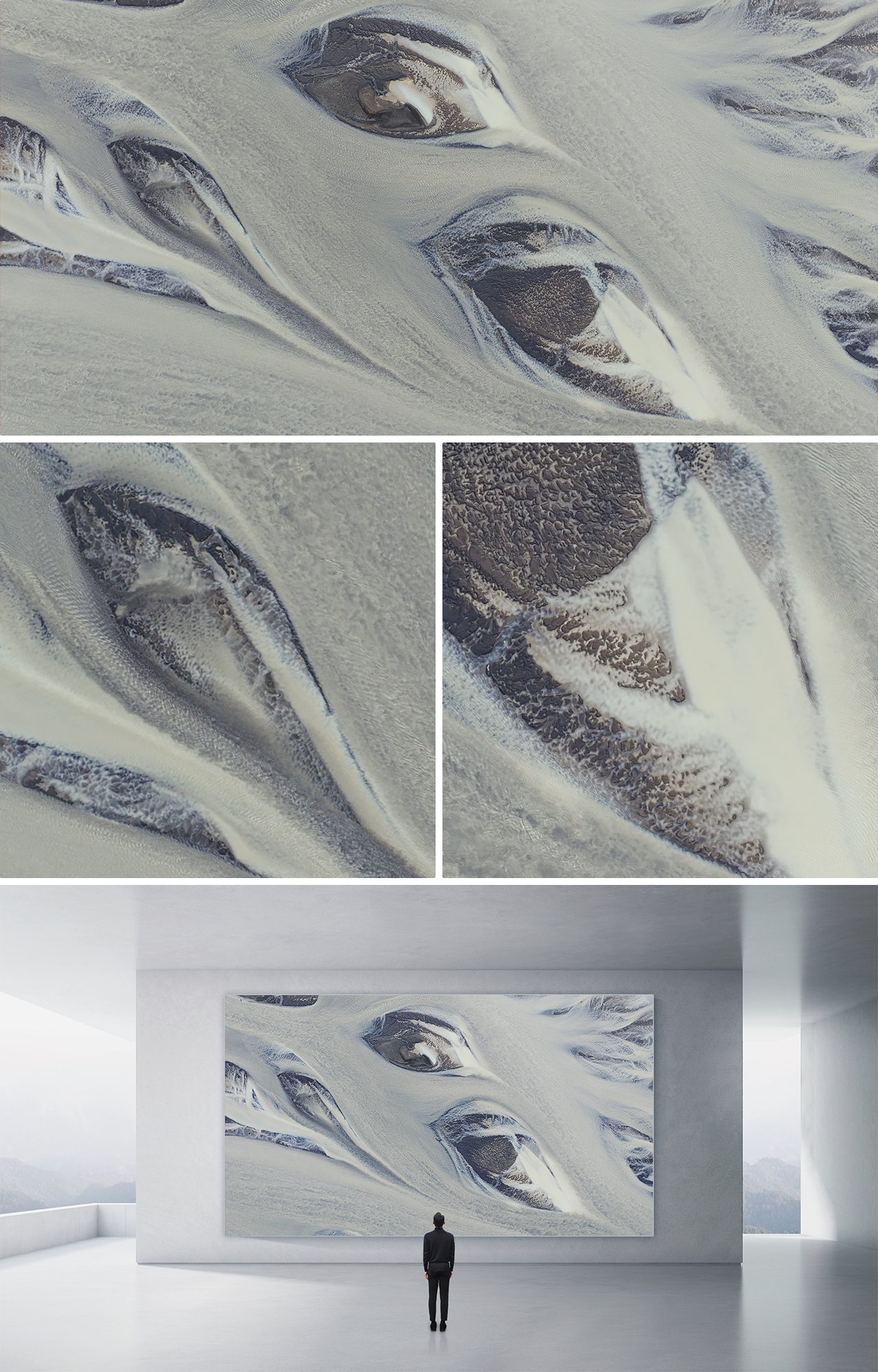 GLACIAL RIVER FLOW #1