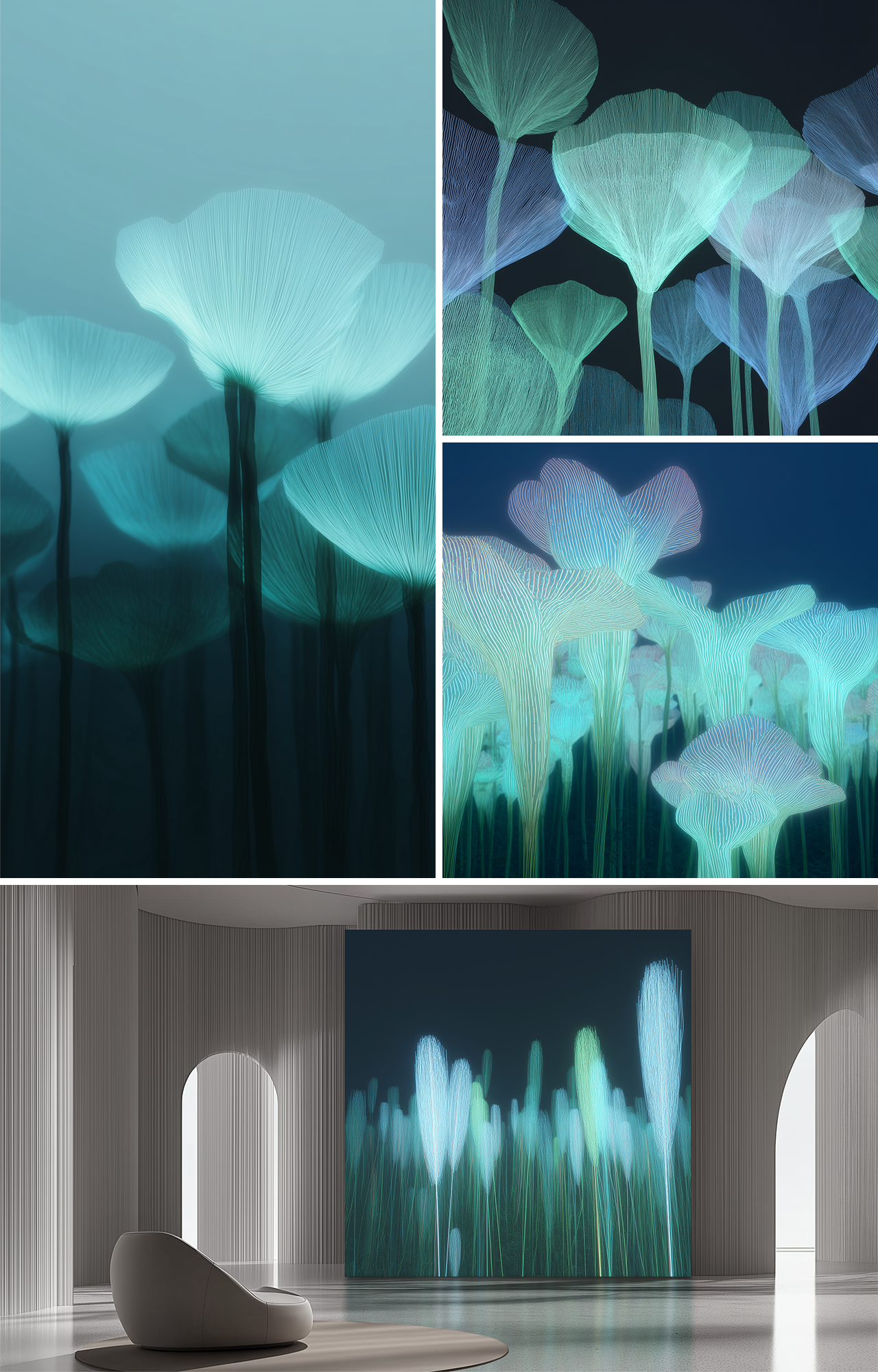 DIGITAL SUBLIME FLORA IX