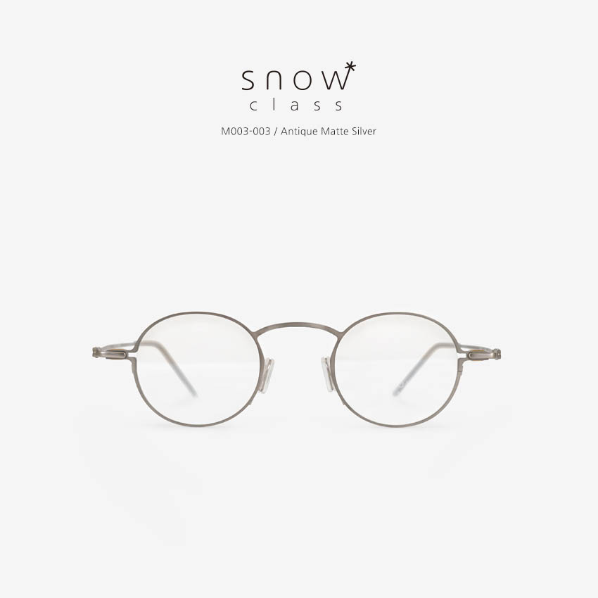 김종필안경 스노우클래스 M003 앤틱실버
