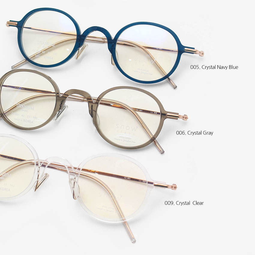 김종필안경 스노우클래스 CC001 컬러구성 안내2