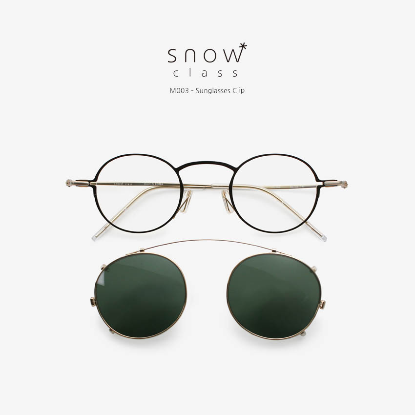 김종필안경 스노우클래스 M003 선글라스 클립