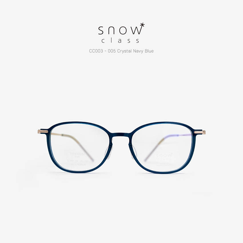 김종필안경 스노우클래스 CC003 크리스탈 네이비 블루