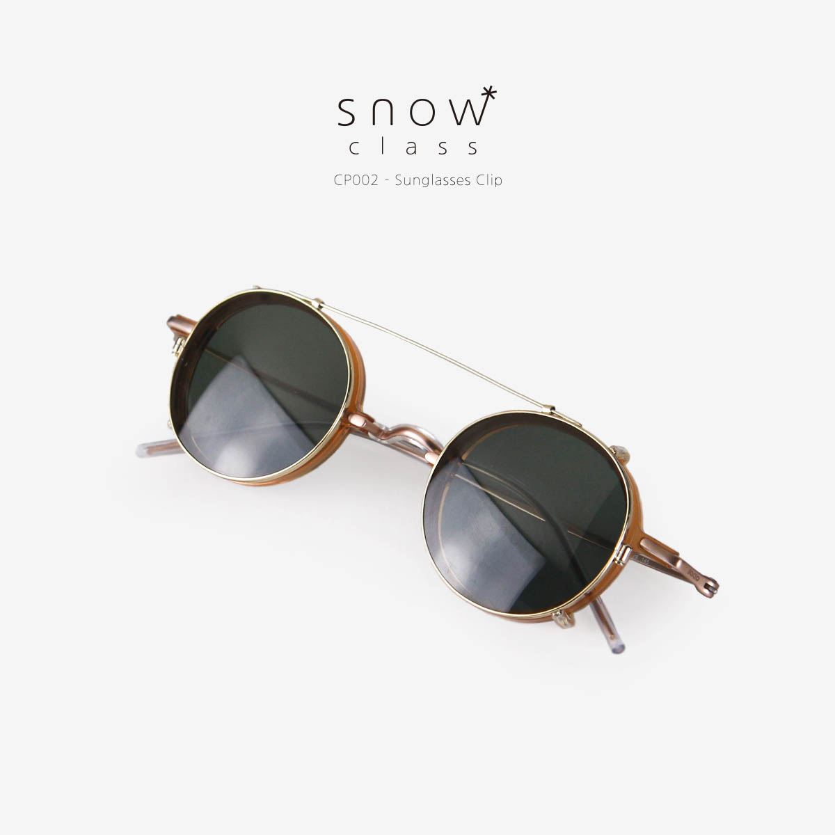 김종필안경 스노우클래스 CP002 전용 선글라스 클립 측면
