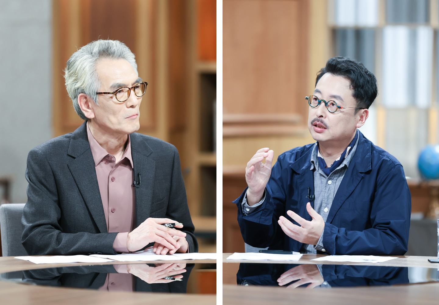 정관용 교수와 김종필 대표