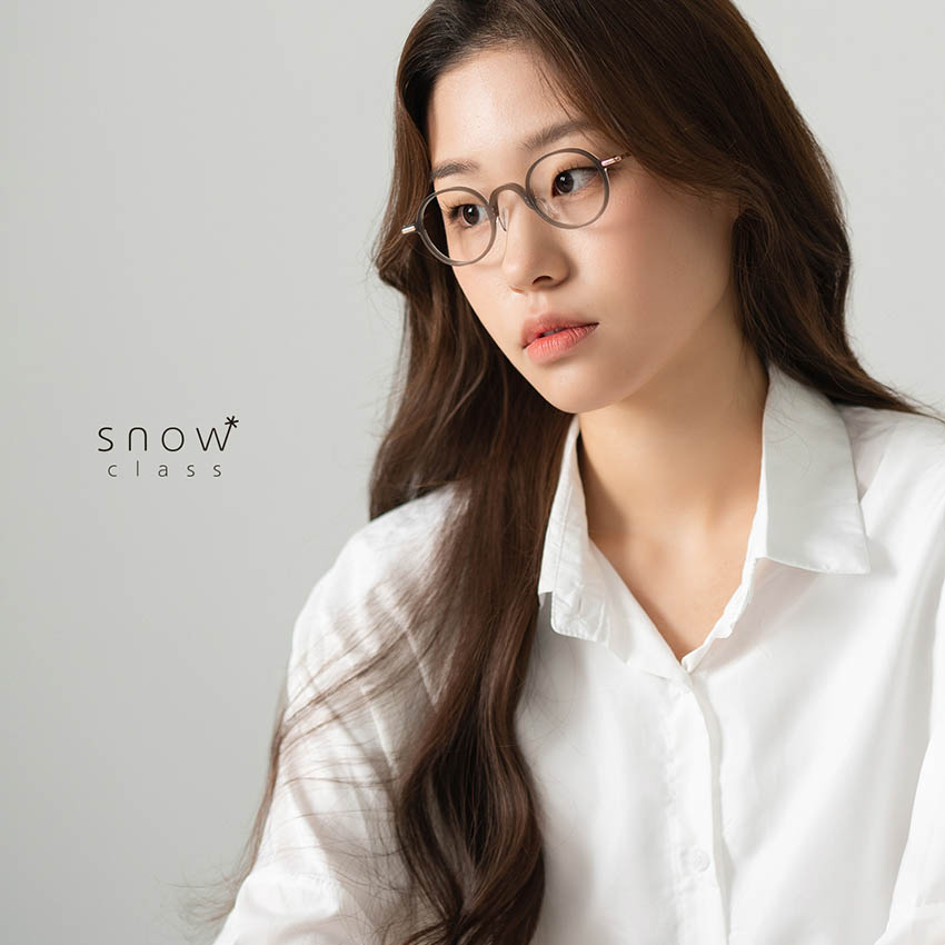 김종필안경 스노우클래스 CC001 모델 착용사진1