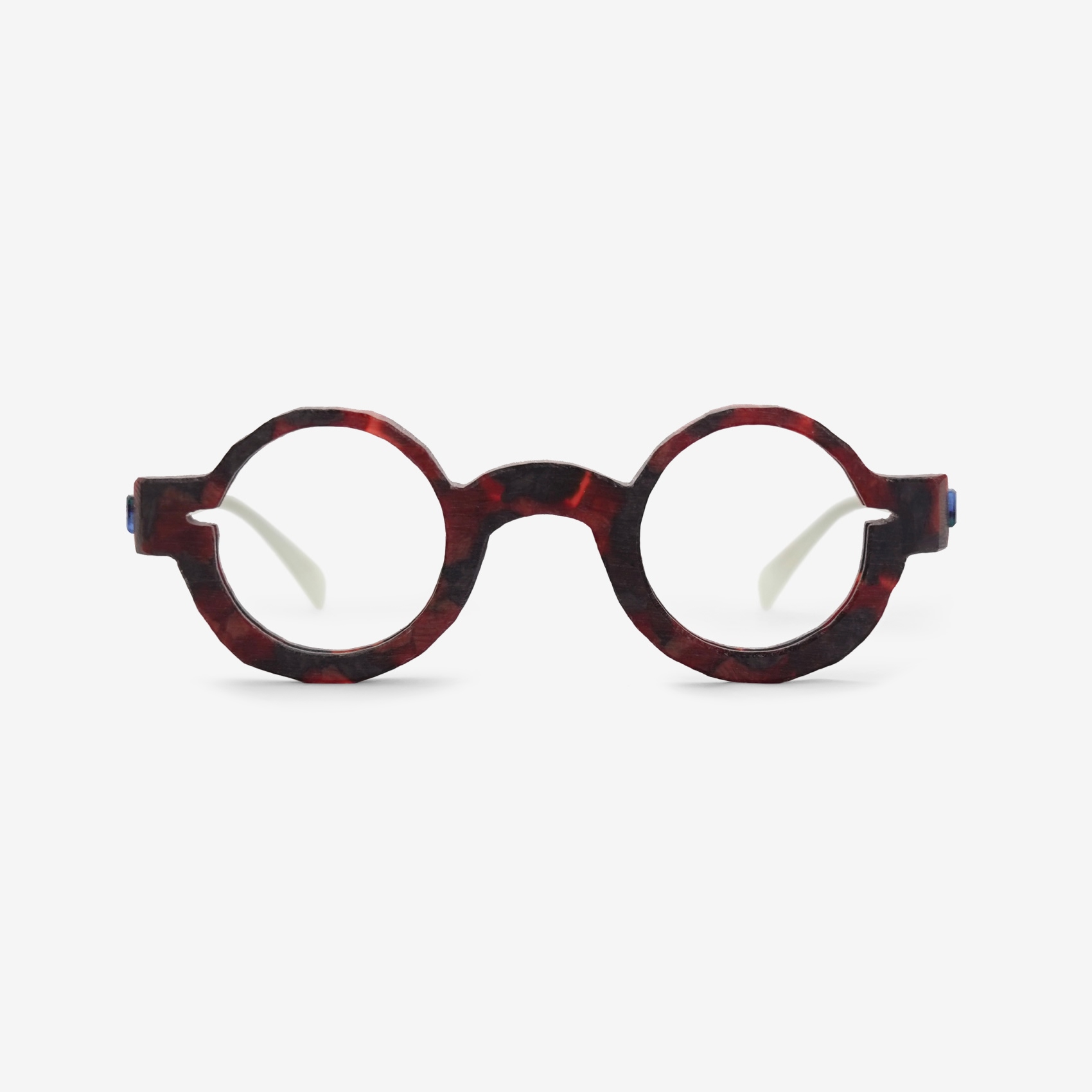 김종필 안경 디자인샤우어 핸드메이드 DSRR-008 정면 이미지