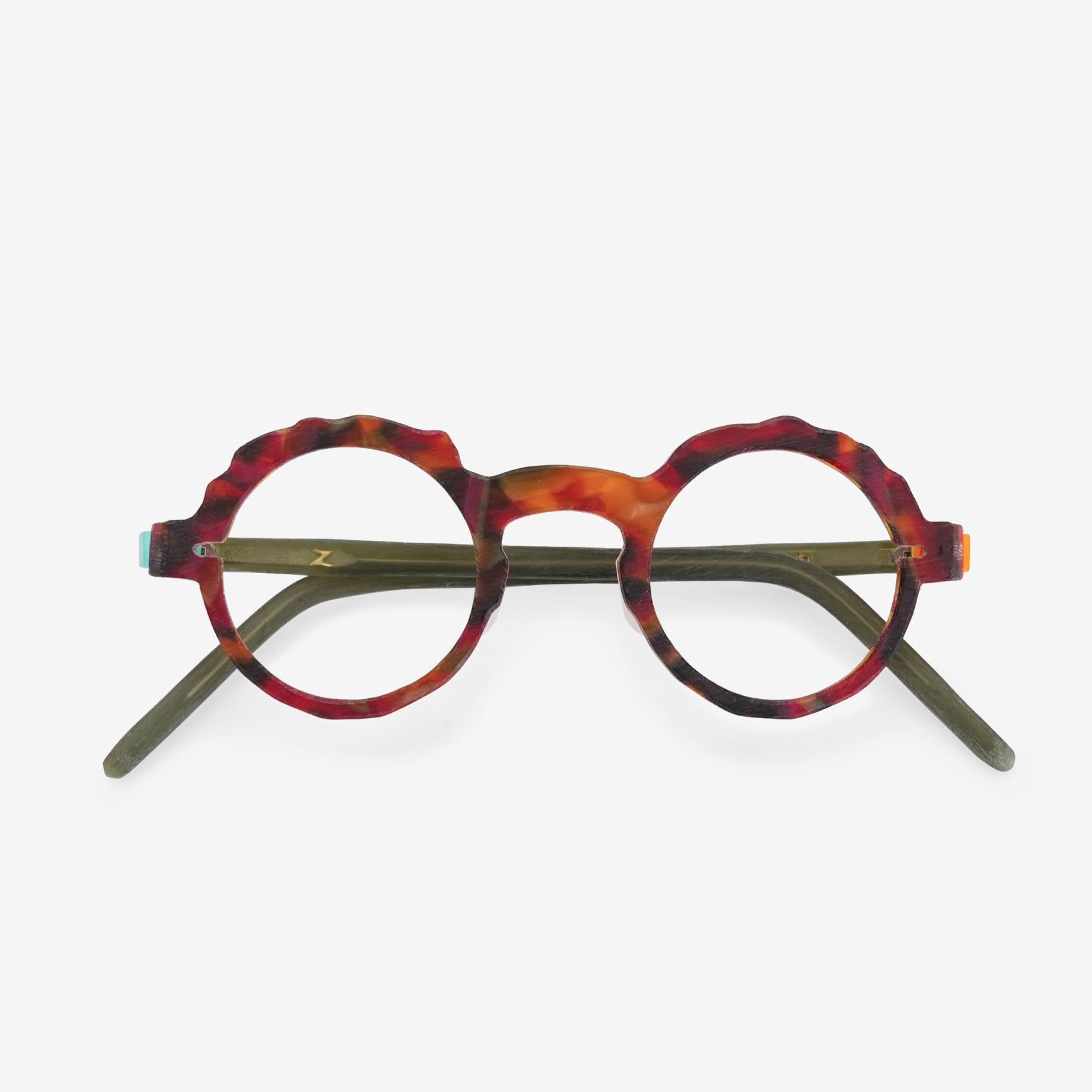 김종필 수제안경 DSRR-088 다리접은 정면 이미지