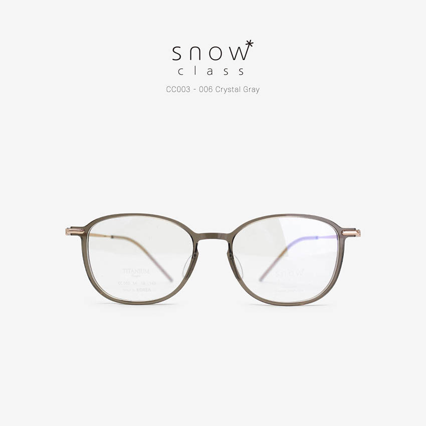 김종필안경 스노우클래스 CC003 크리스탈 그레이